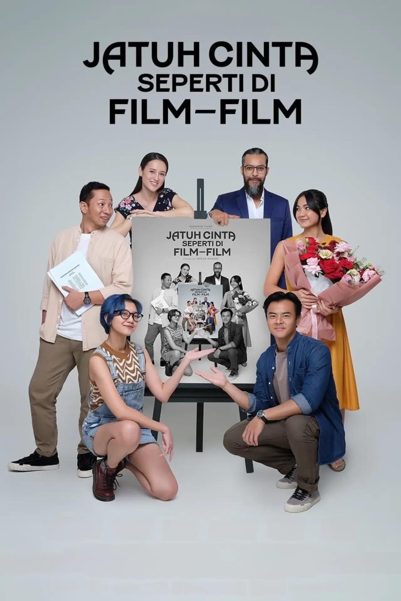 Постер до фільму "Jatuh Cinta Seperti di Film-Film"