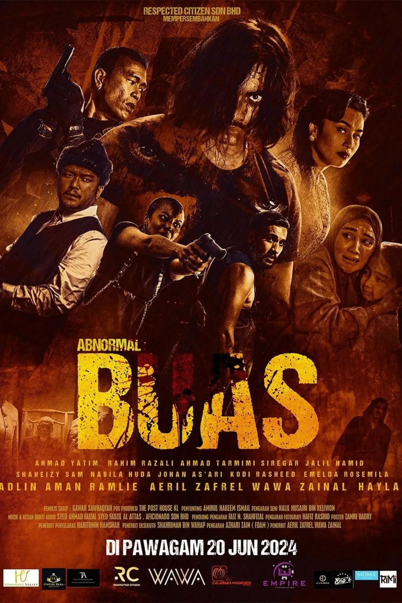 Постер до фільму "Abnormal: Buas"