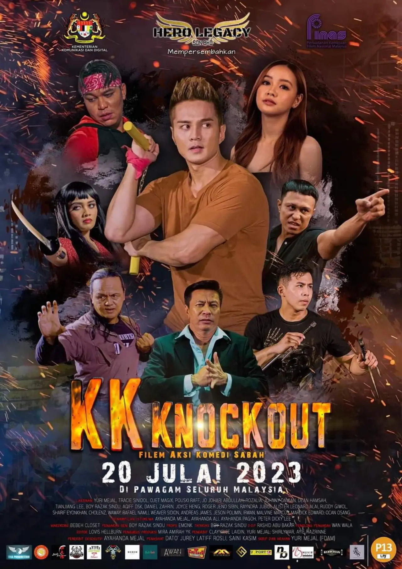 Постер до фільму "KK Knockout"