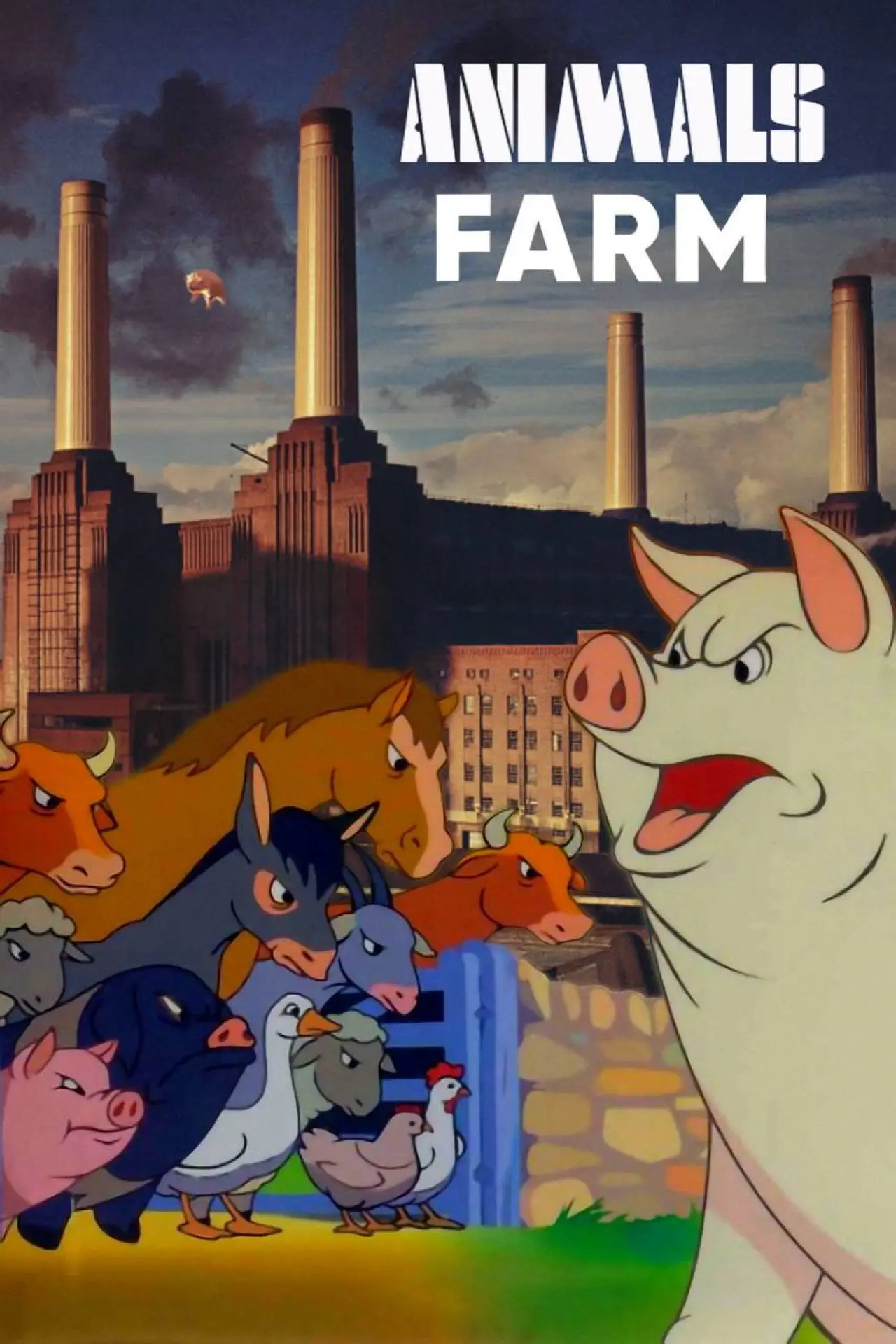 Постер до фільму "Pink Orwell: Animals Farm"