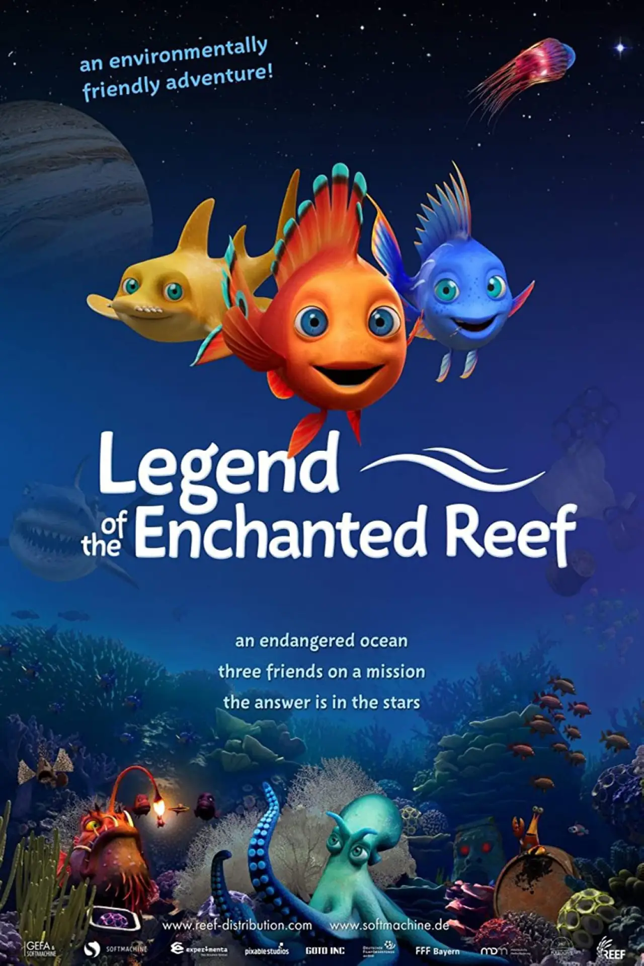 Постер до фільму "Shorty and the Legend of the Enchanted Reef"