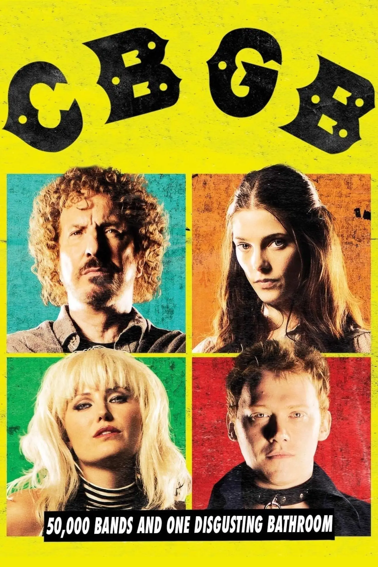 Постер до фільму "Клуб CBGB"