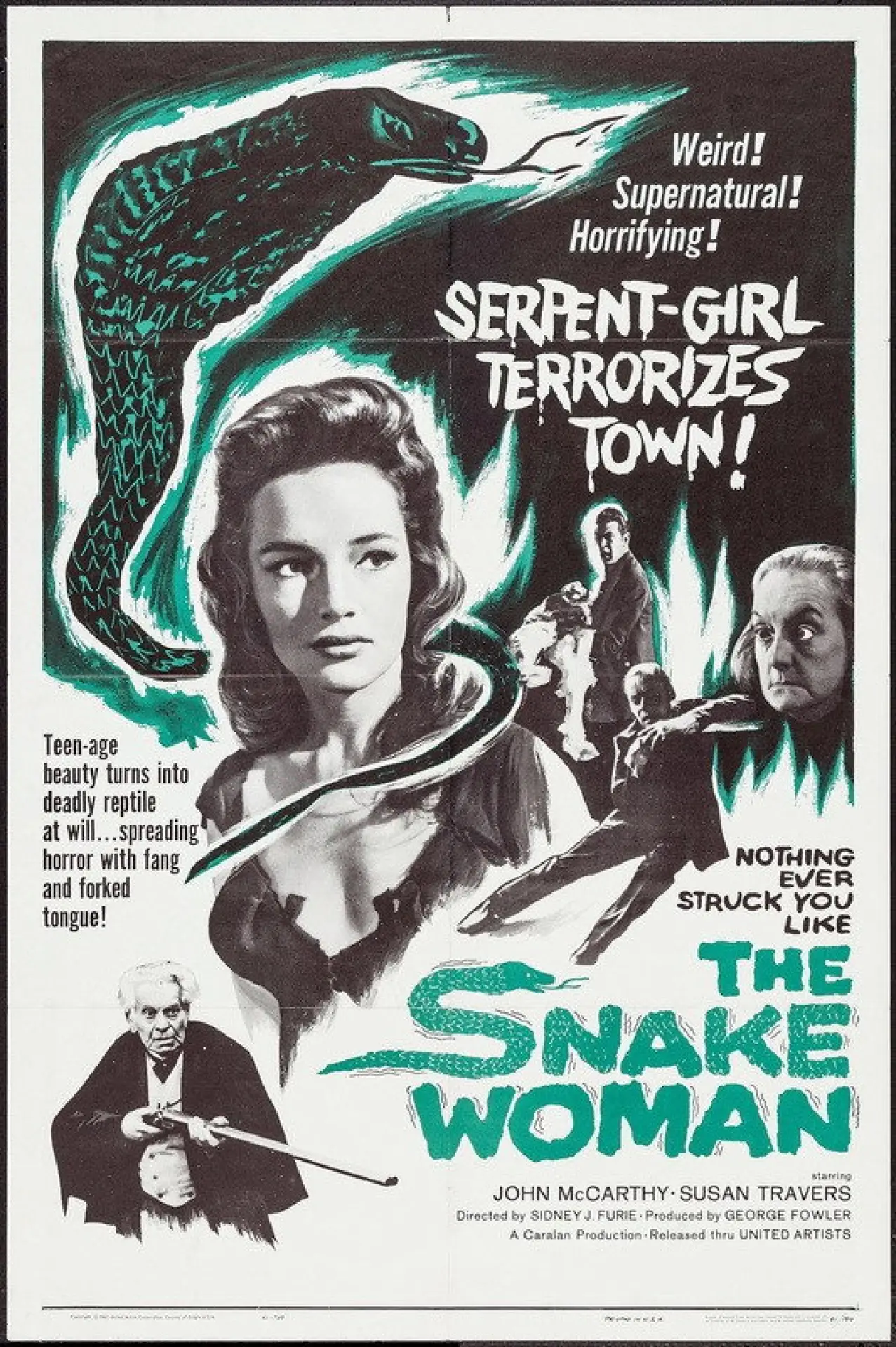 Постер до фільму "The Snake Woman"