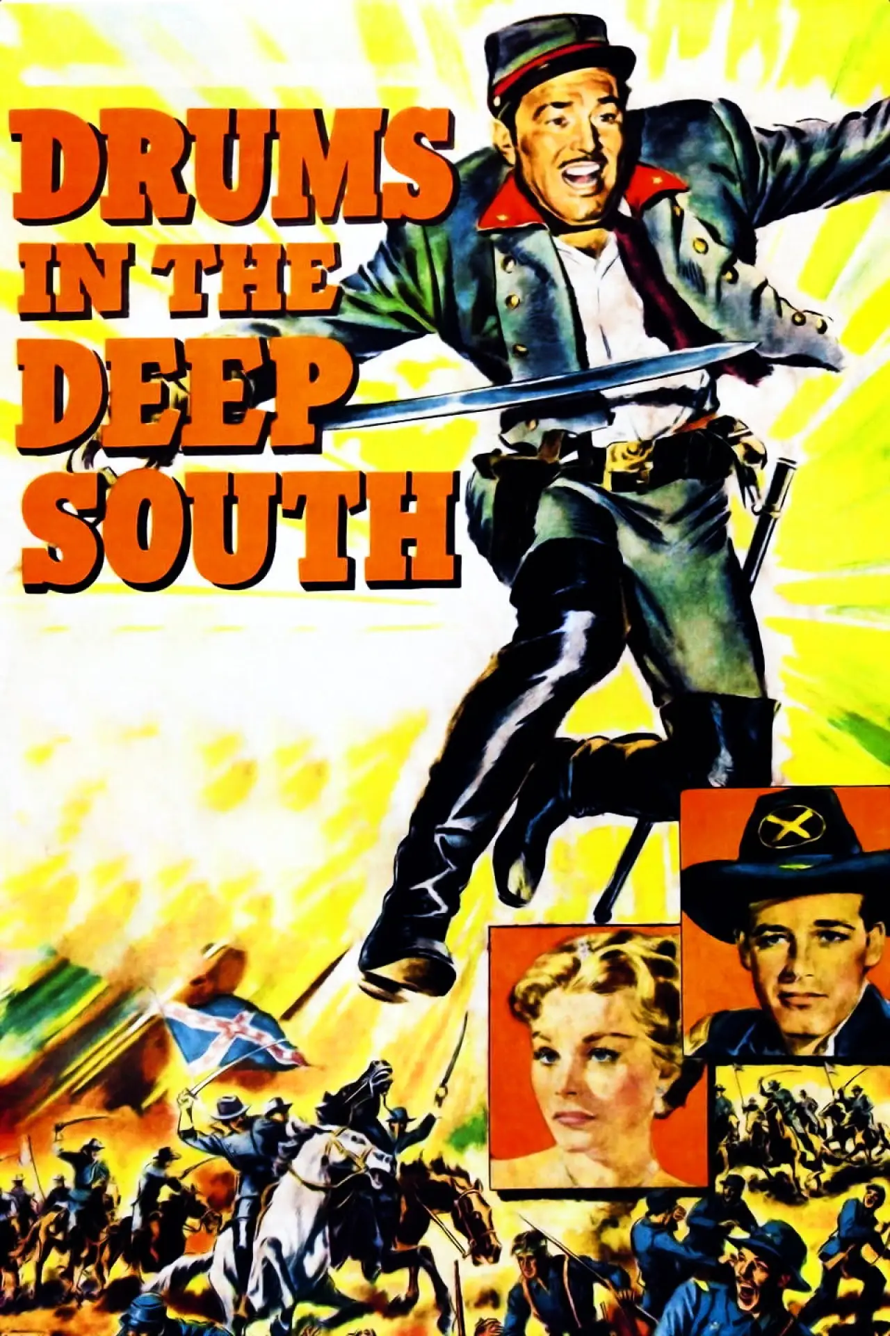 Постер до фільму "Drums in the Deep South"