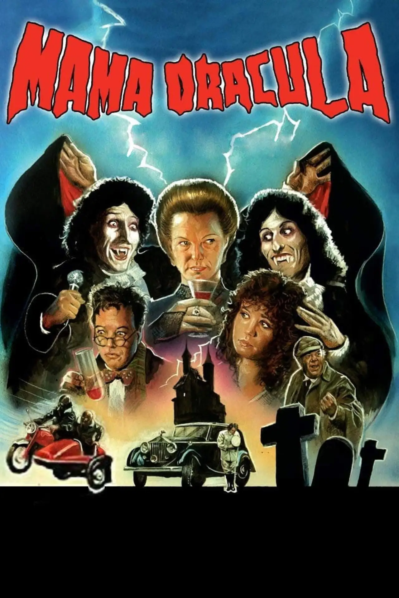 Постер до фільму "Mama Dracula"