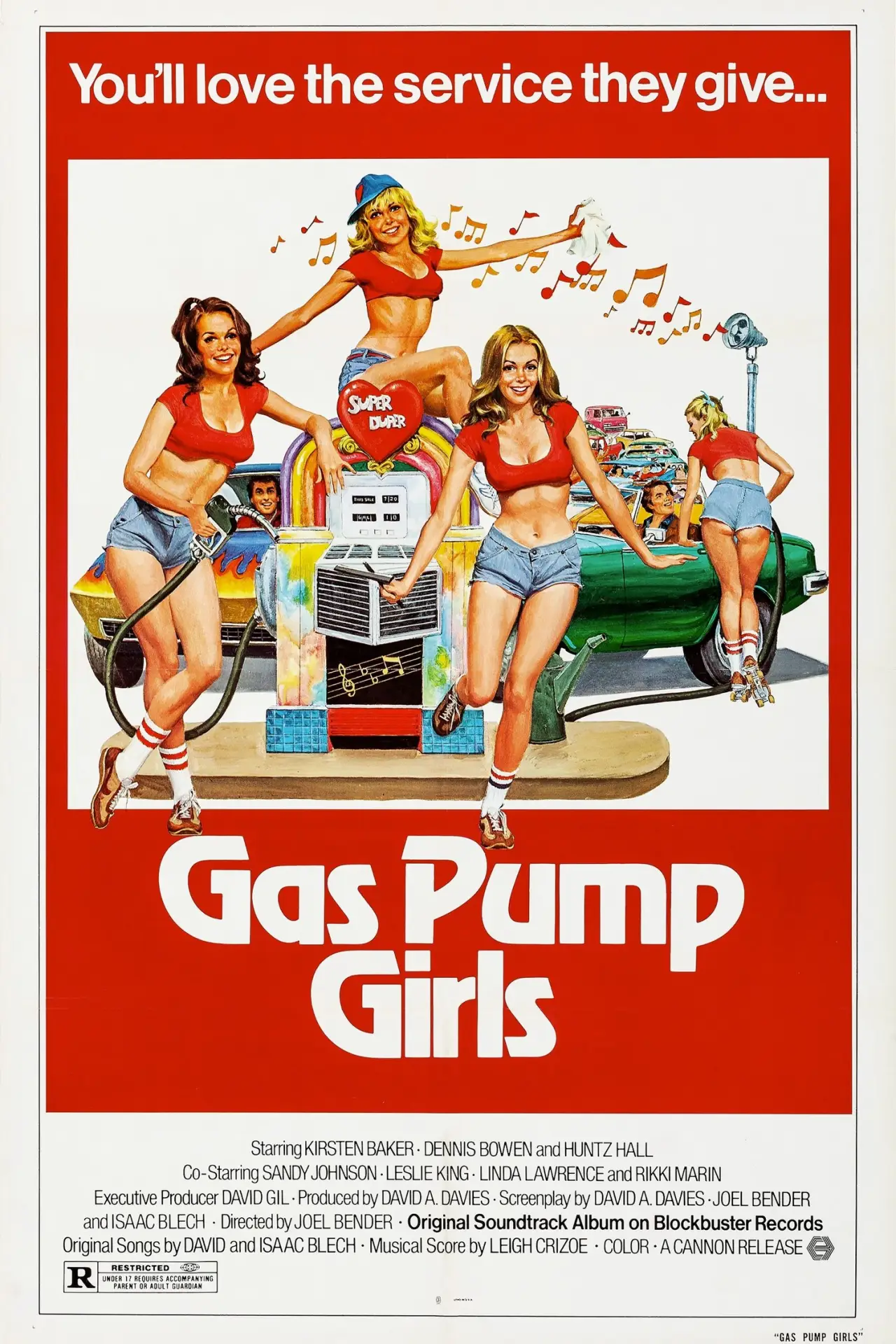Постер до фільму "Gas Pump Girls"
