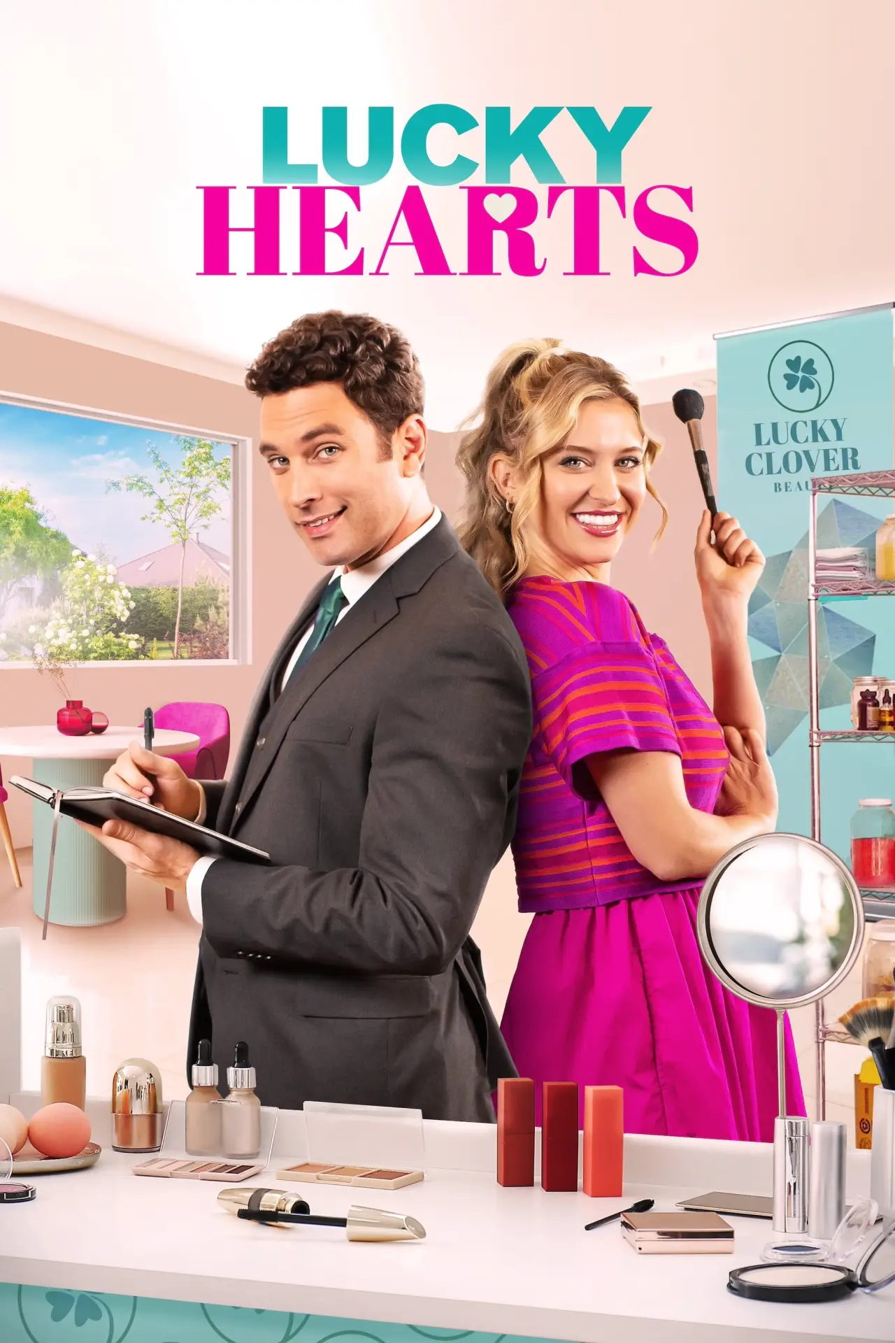 Постер до фільму "Lucky Hearts"
