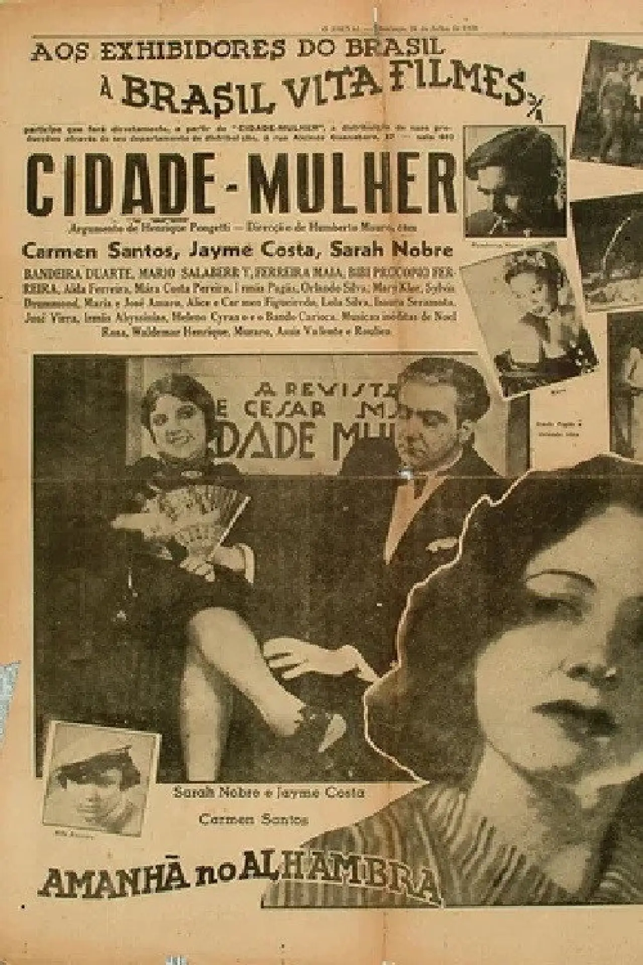 Постер до фільму "Cidade Mulher"