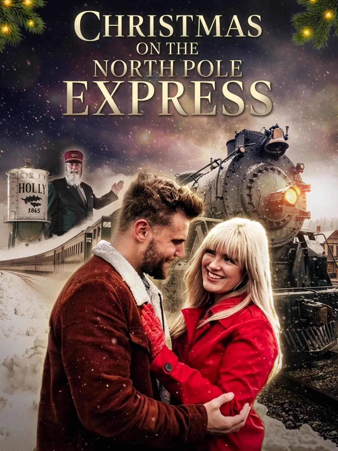 Постер до фільму "Christmas on the North Pole Express"
