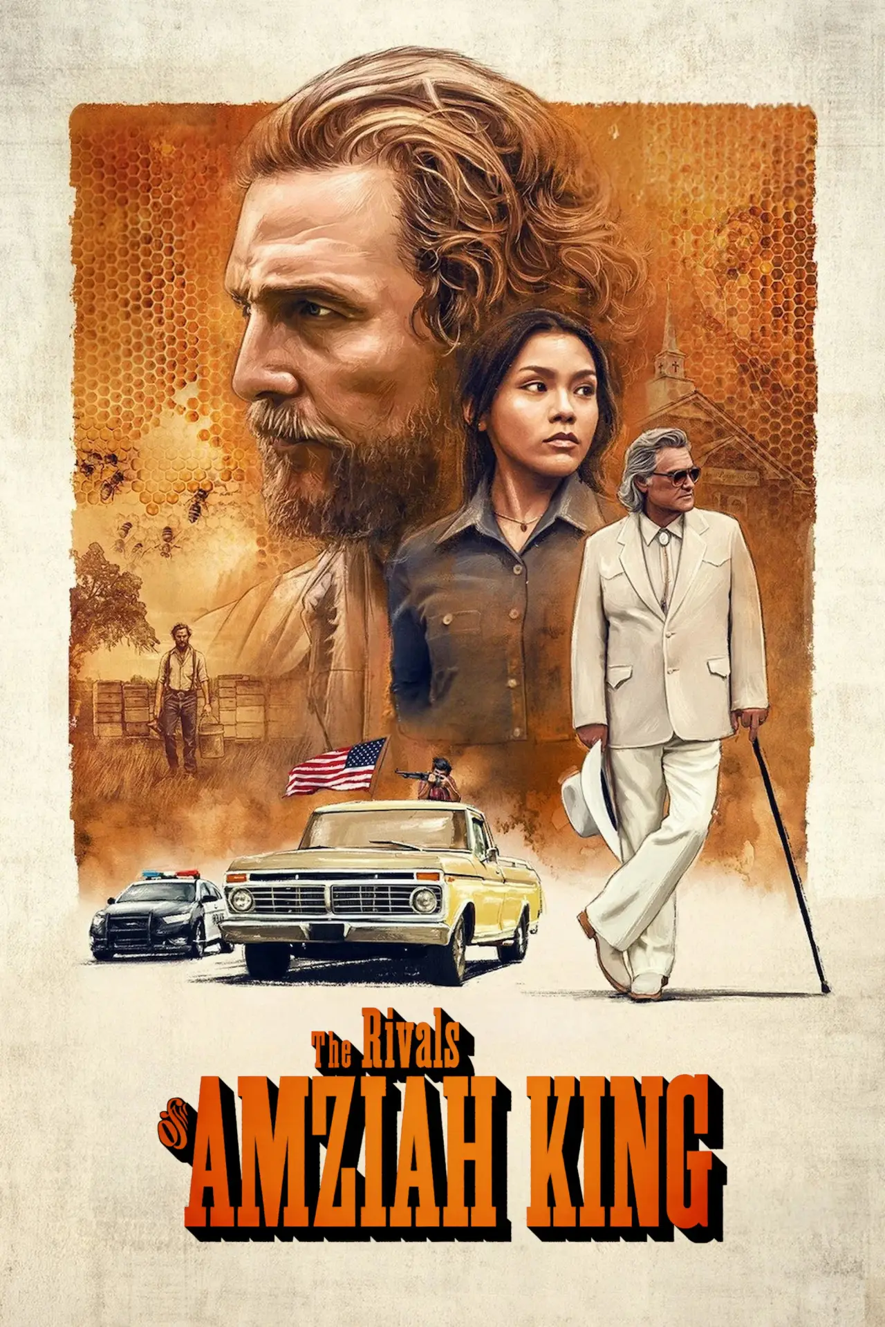 Постер до фільму "The Rivals of Amziah King"