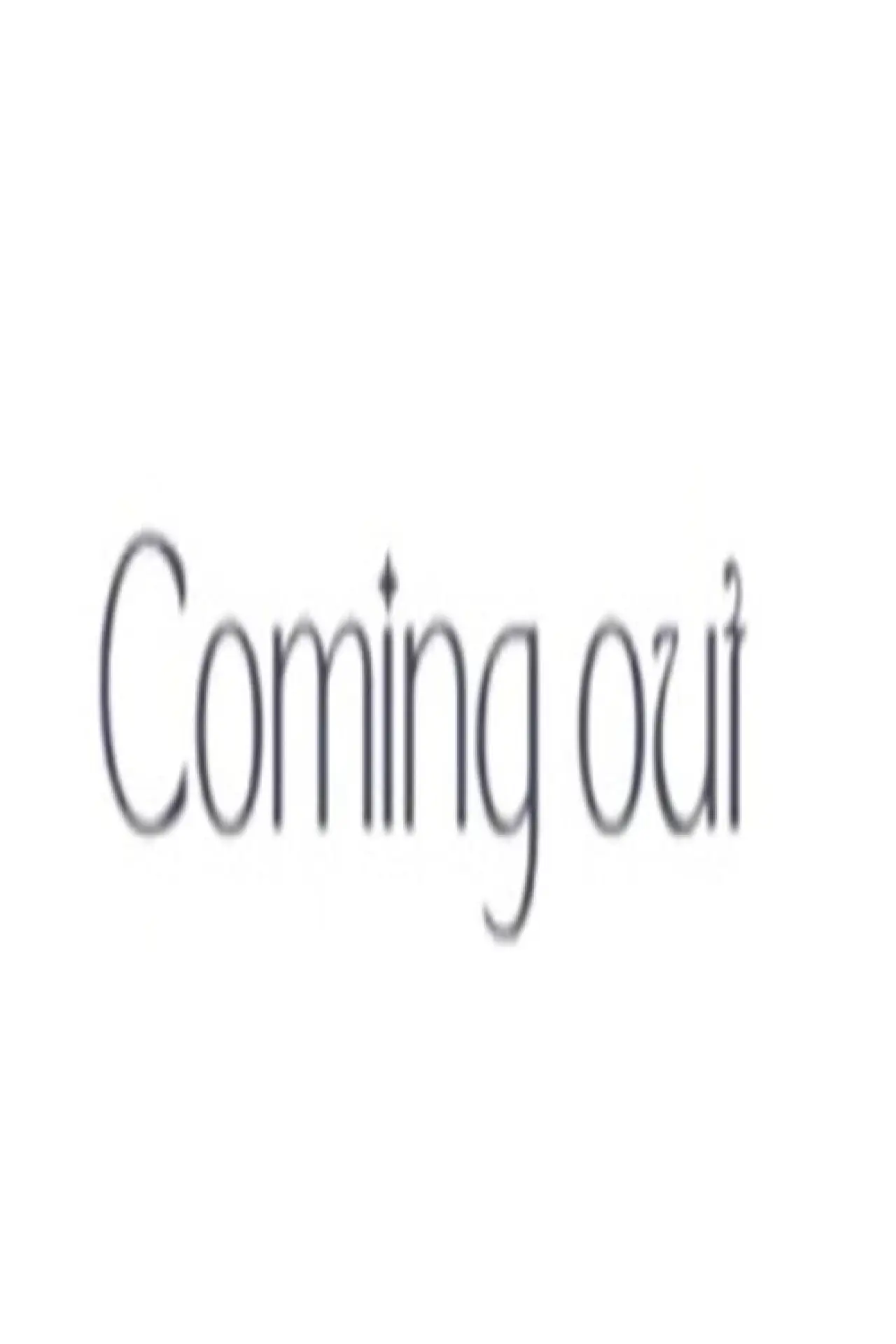 Постер до фільму "Coming Out"