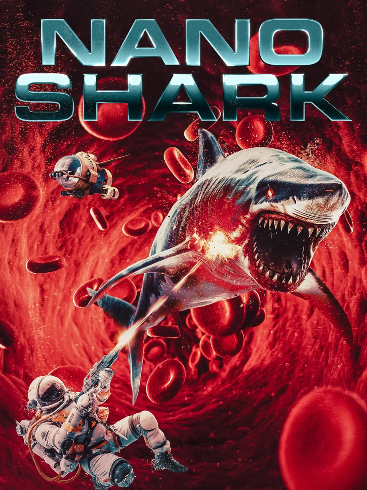 Постер до фільму "Nanoshark"