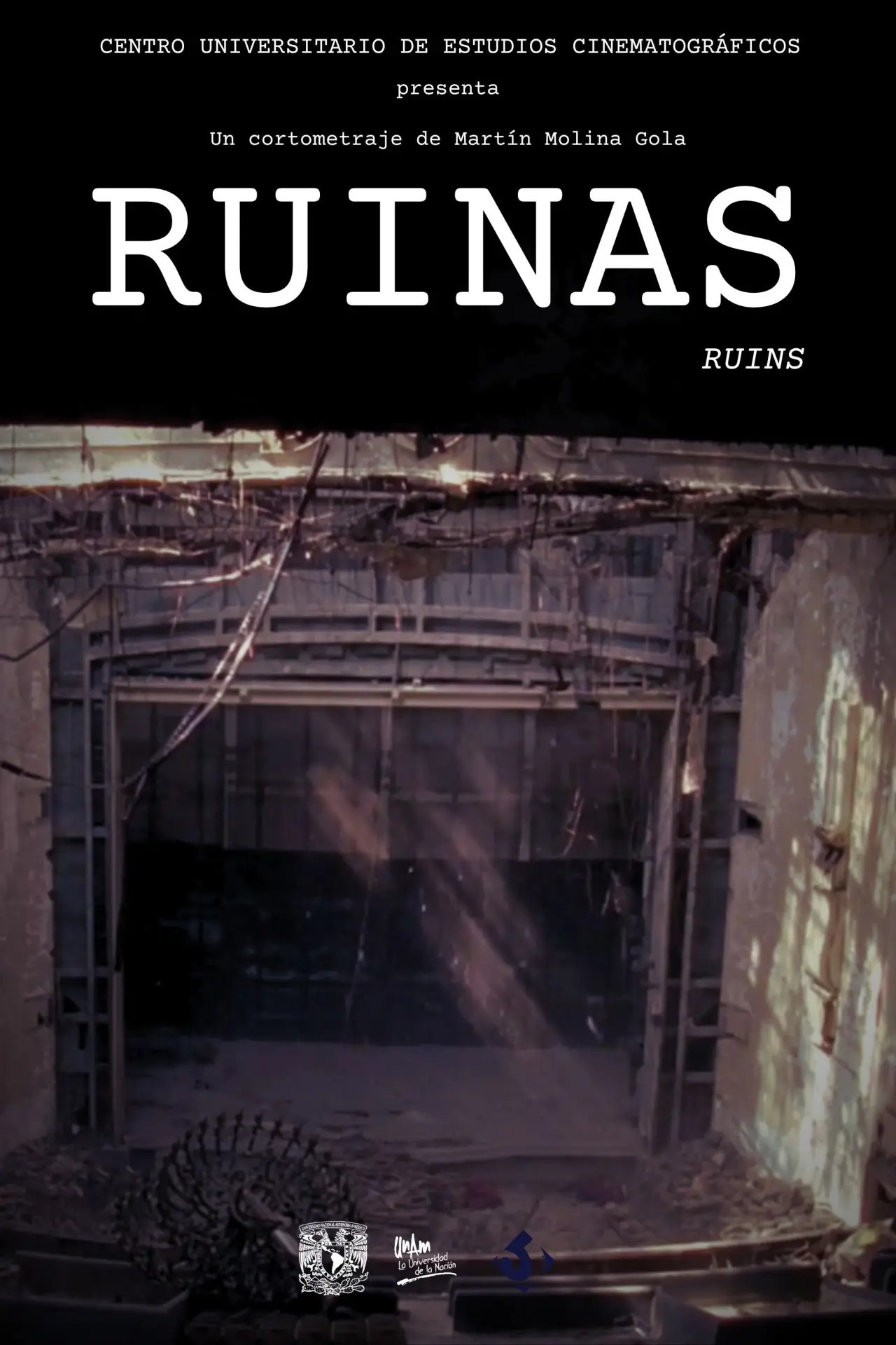 Постер до фільму "Ruinas"