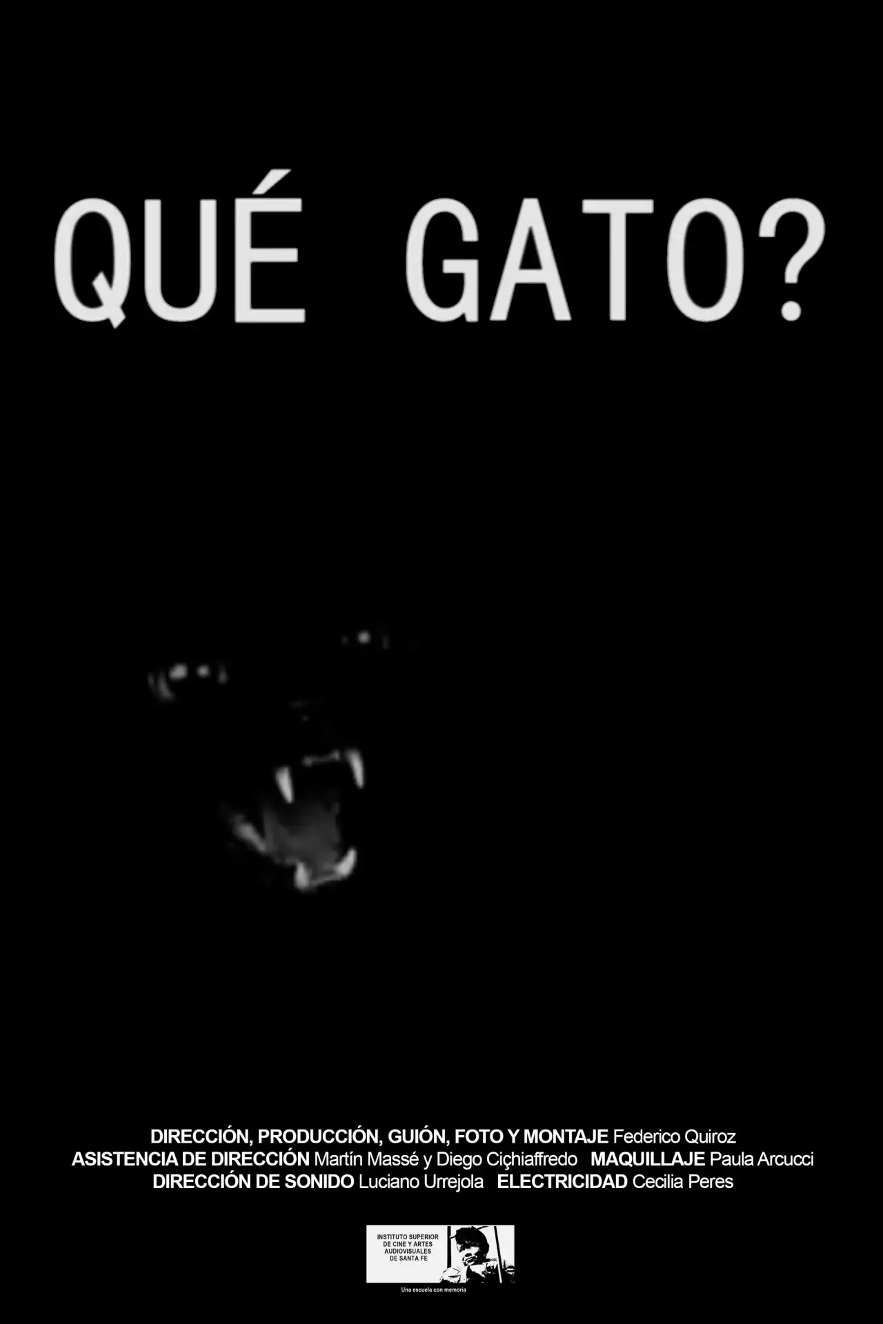 Постер до фільму "Qué gato?"