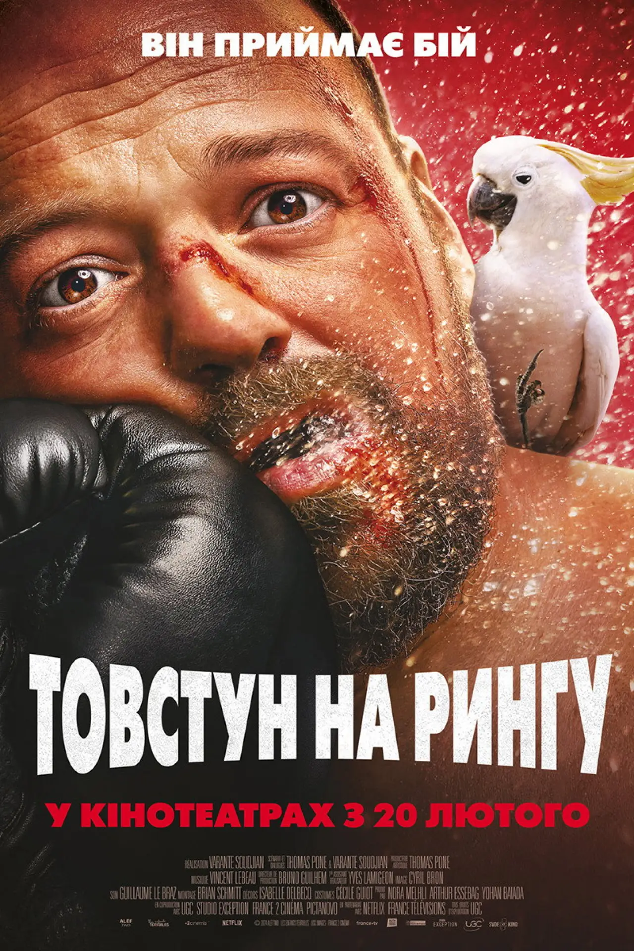 Постер до фільму "Товстун на рингу"