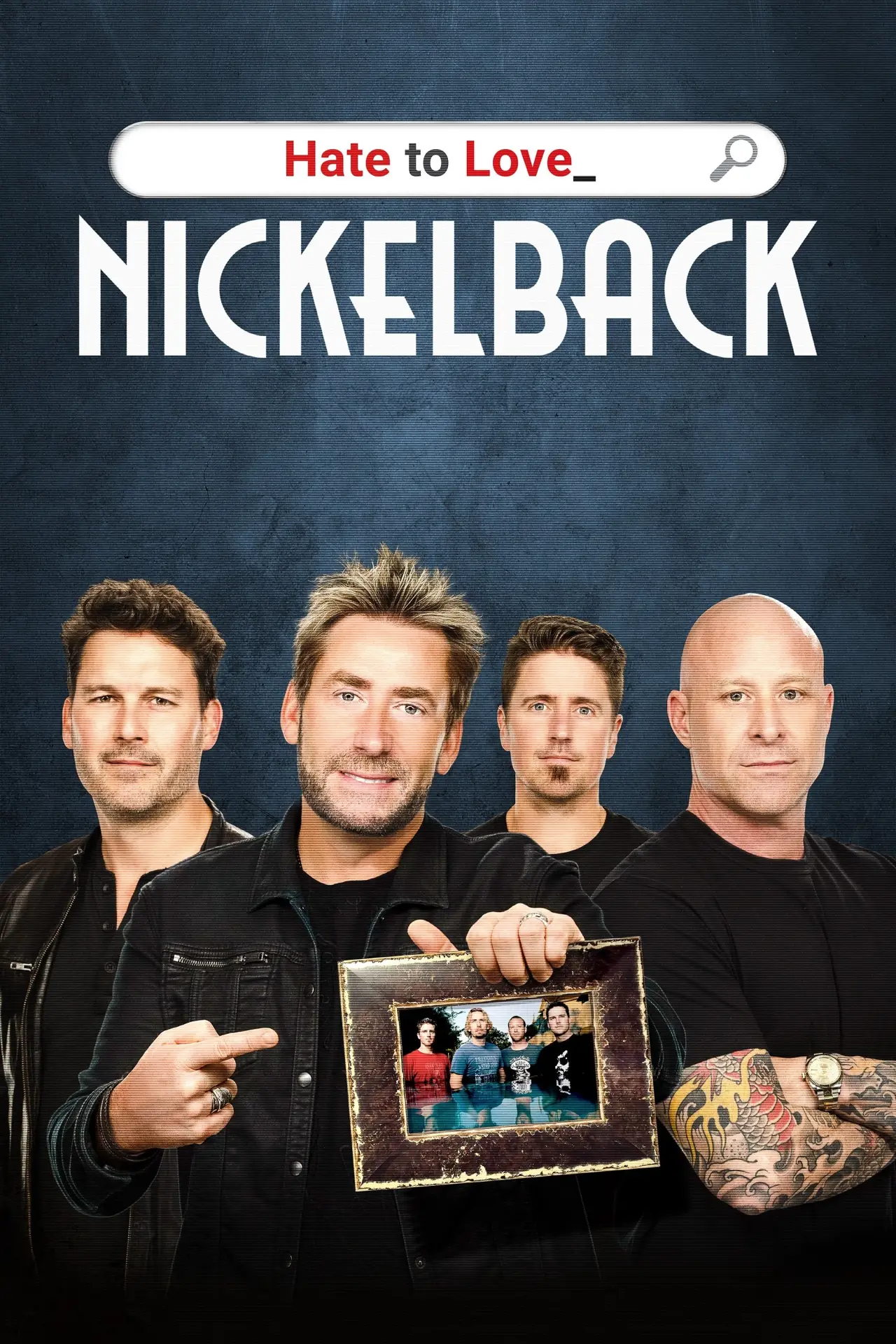 Постер до фільму "Hate to Love: Nickelback"