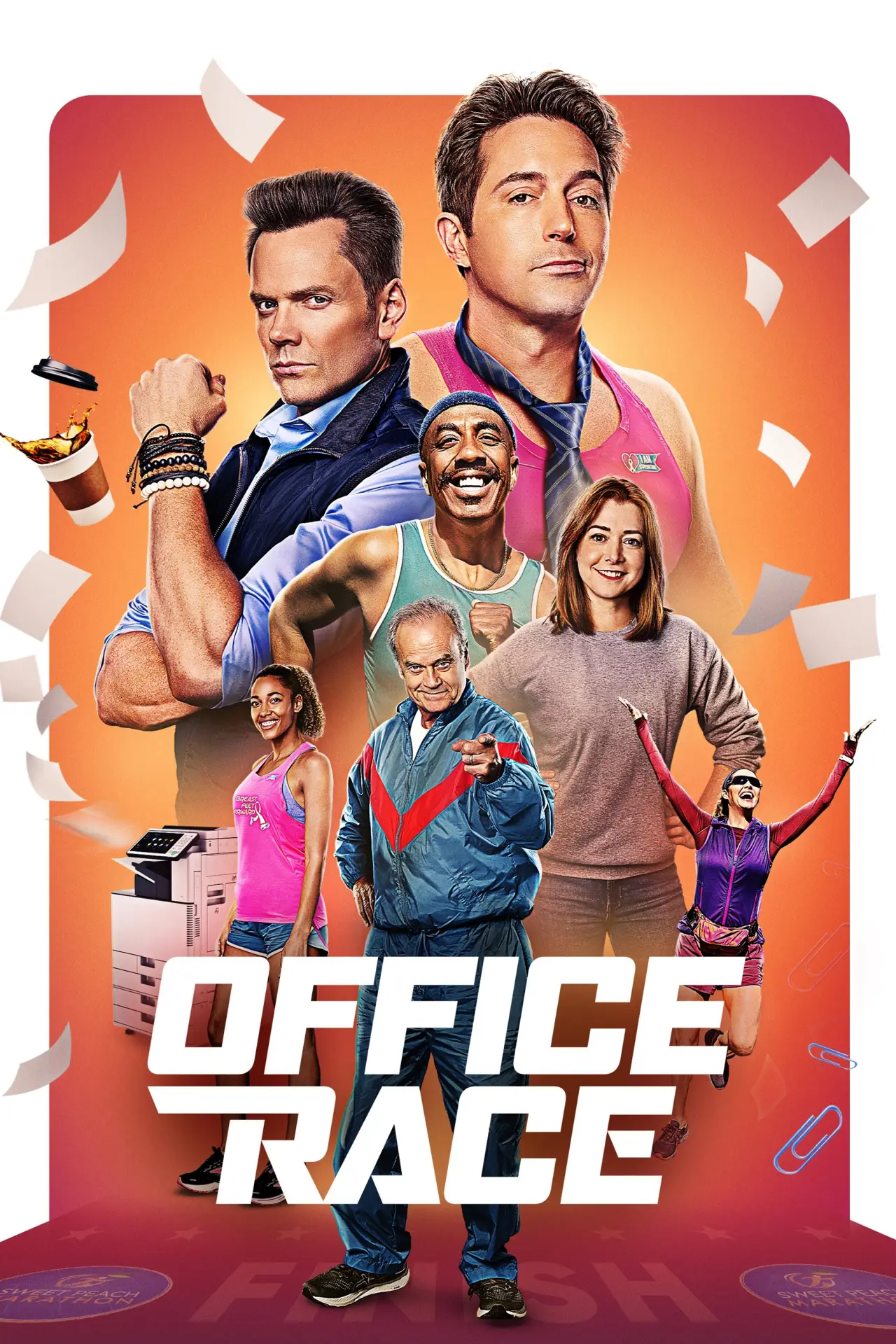 Постер до фільму "Office Race"