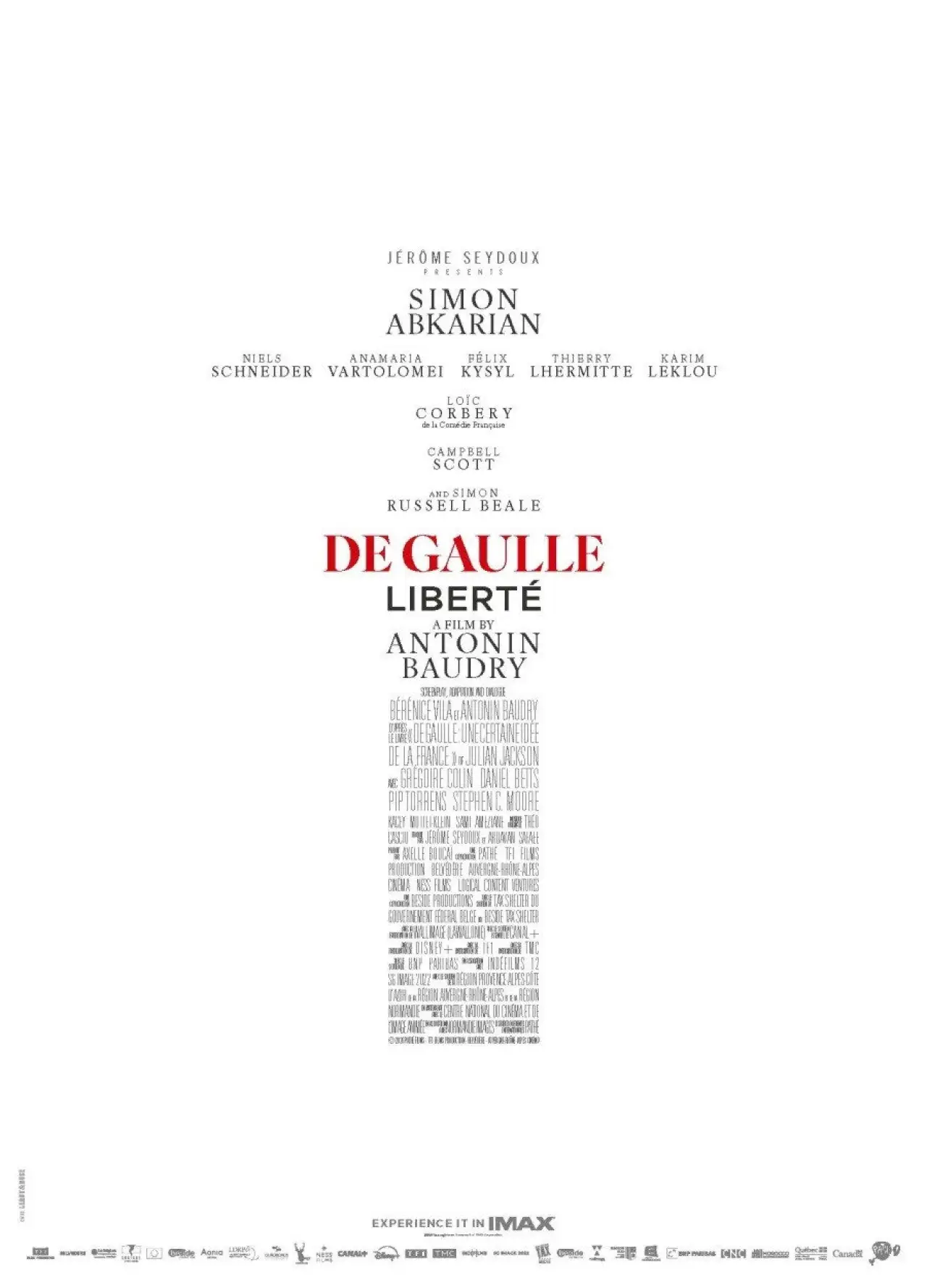 Постер до фільму "La Bataille de Gaulle : J’écris ton nom"