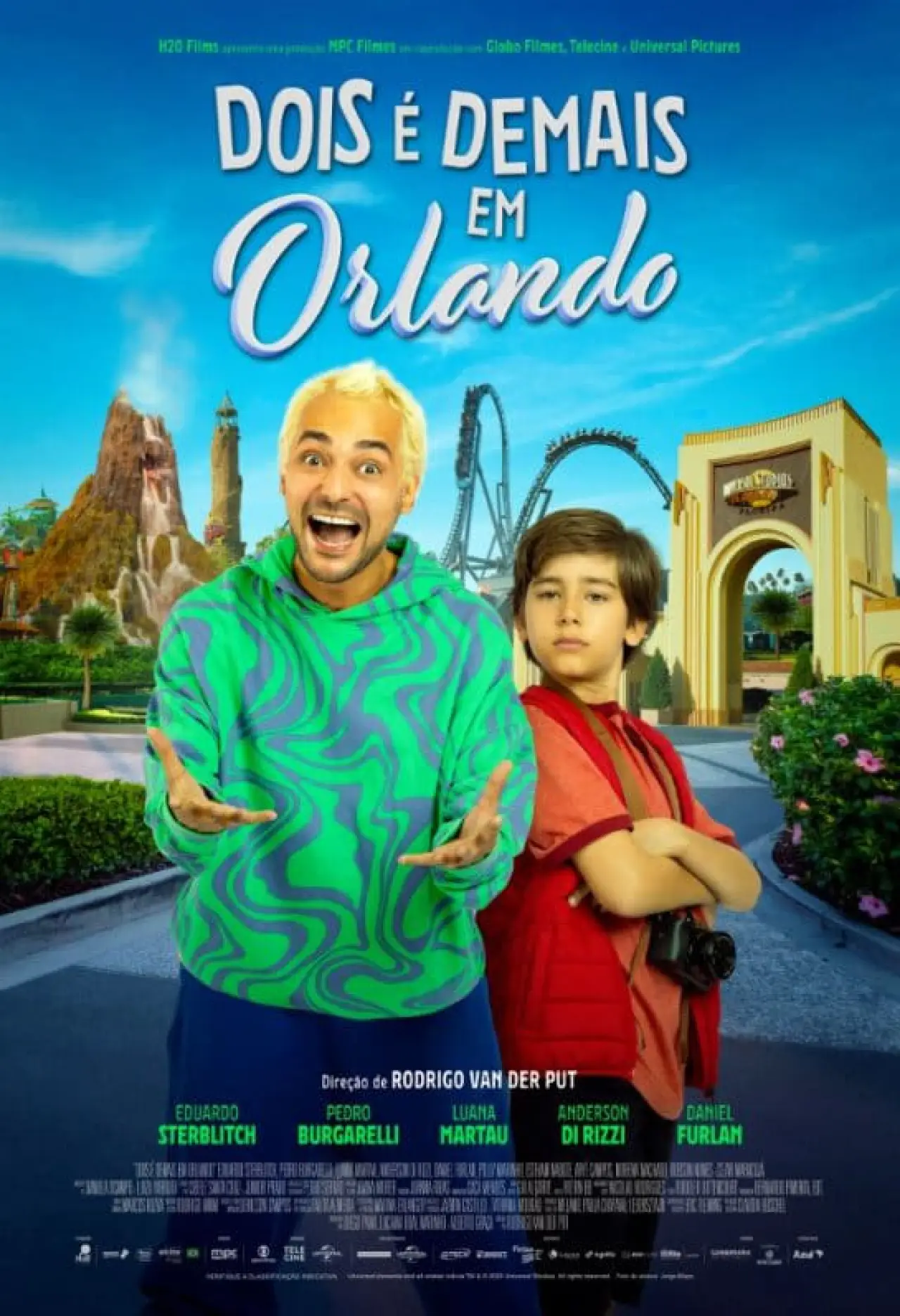 Постер до фільму "Dois é Demais em Orlando"