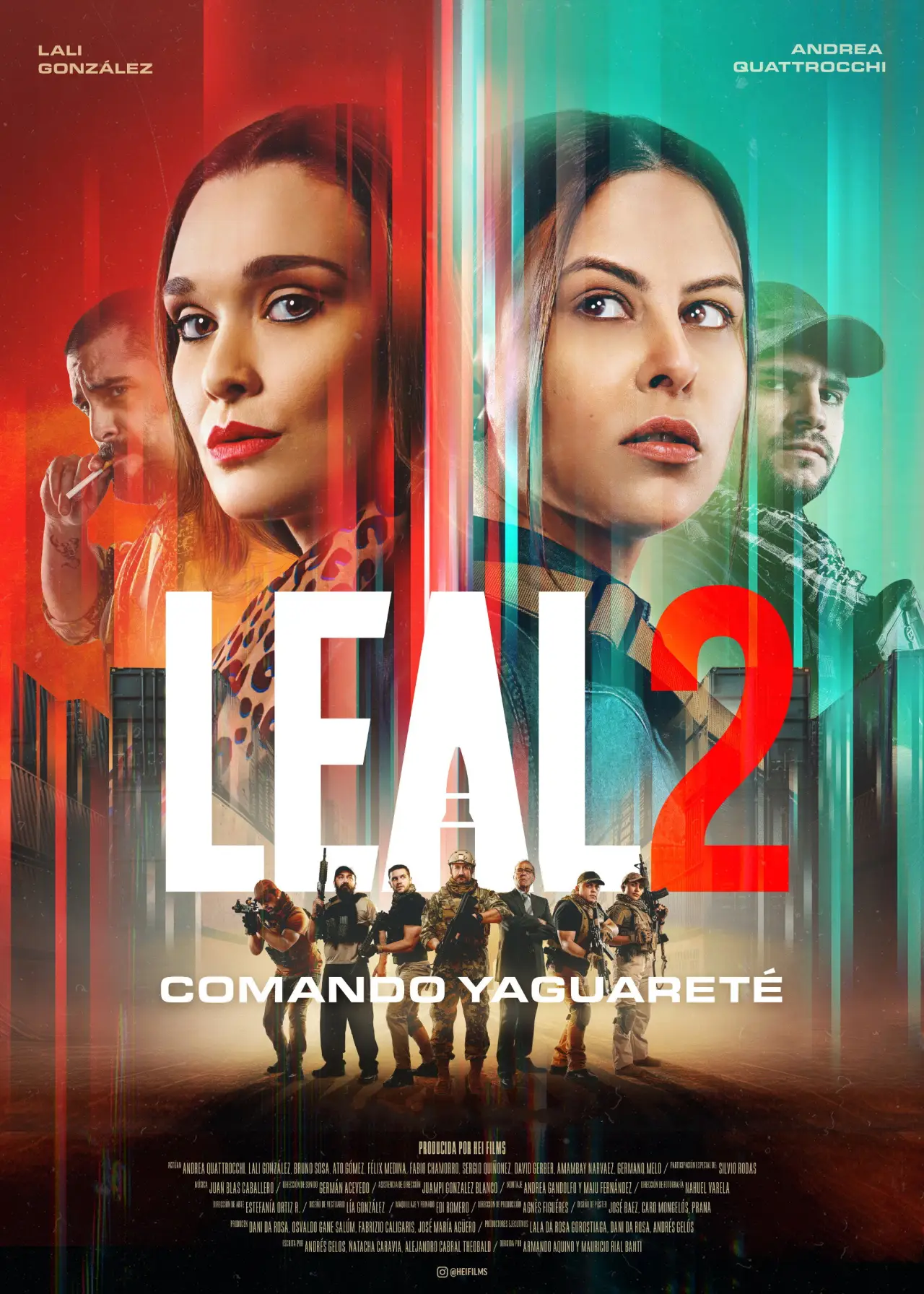 Постер до фільму "Leal 2, Comando Yaguareté"