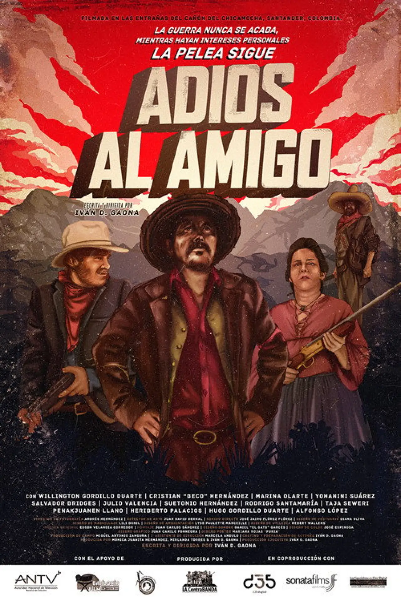 Постер до фільму "Adiós al amigo"