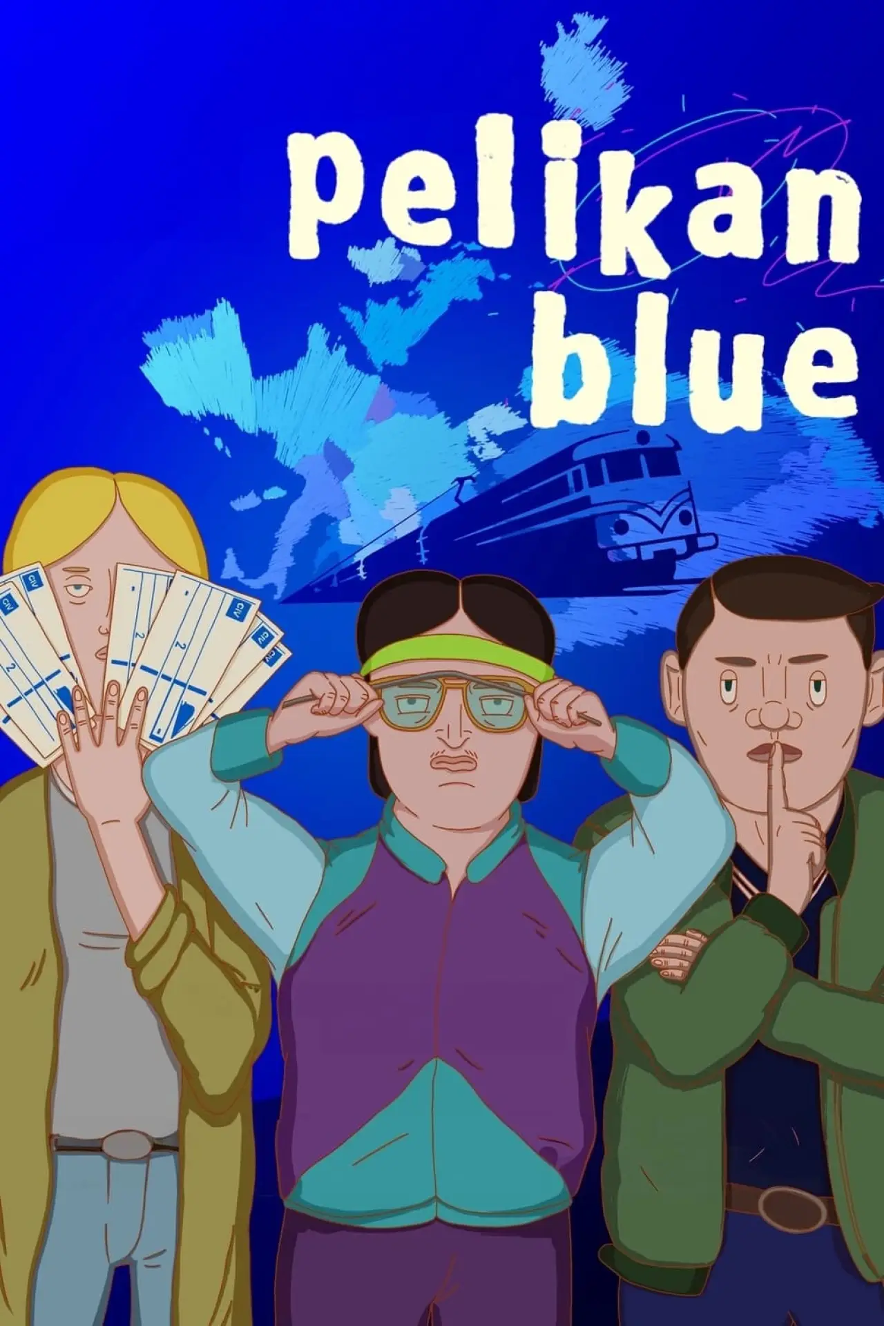 Постер до фільму "Блакитний пелікан"