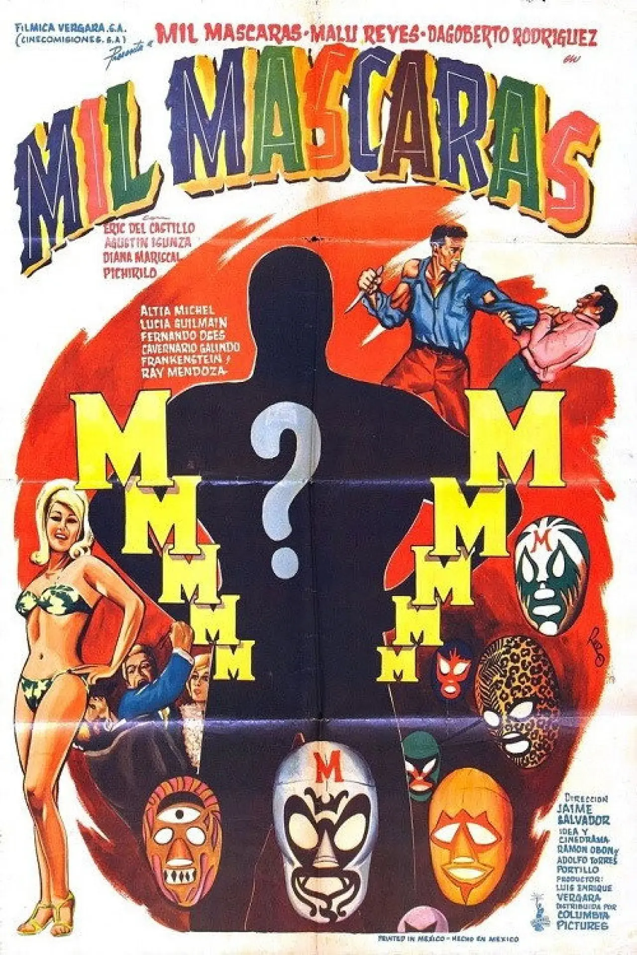 Постер до фільму "Mil Máscaras"