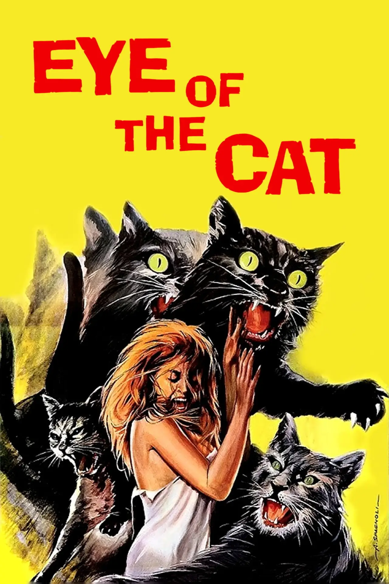 Постер до фільму "Eye of the Cat"
