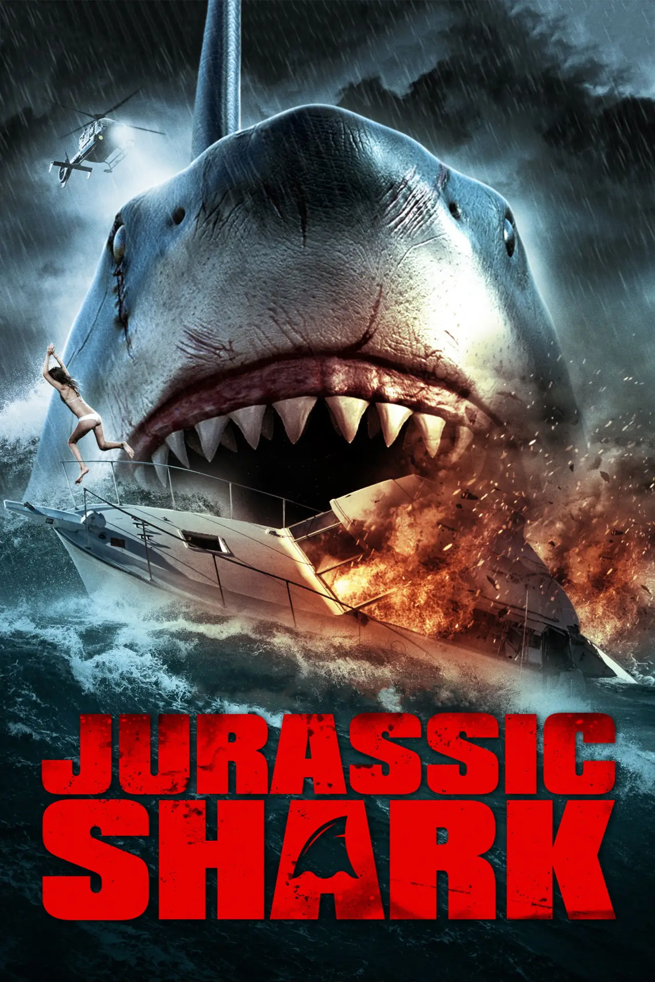 Постер до фільму "Jurassic Shark"