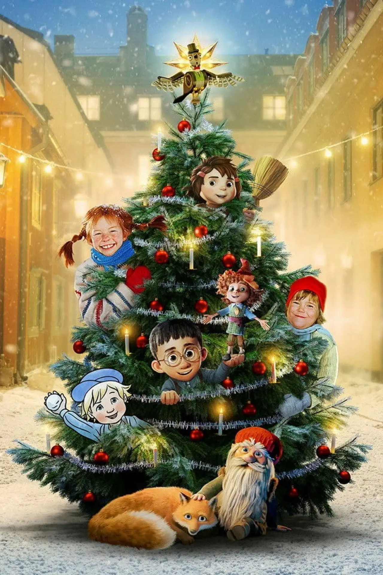 Постер до фільму "Jul med Astrid Lindgren"