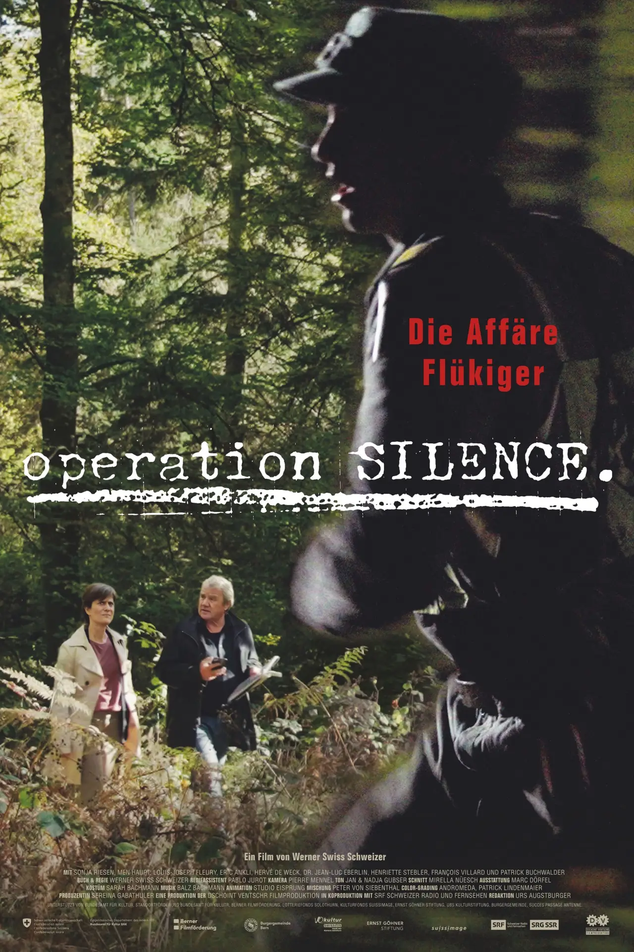 Постер до фільму "Operation Silence – Die Affäre Flükiger"