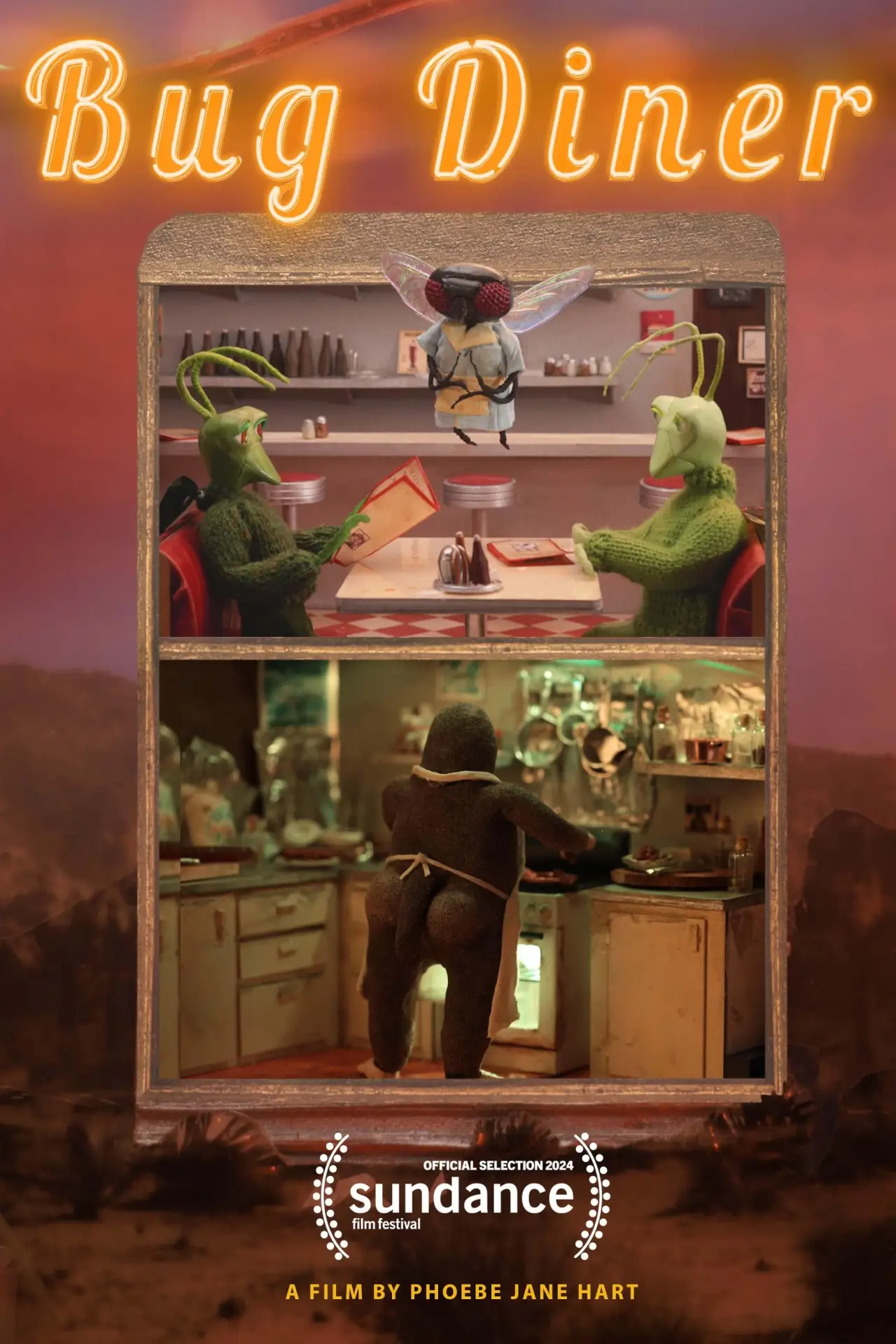 Постер до фільму "Bug Diner"