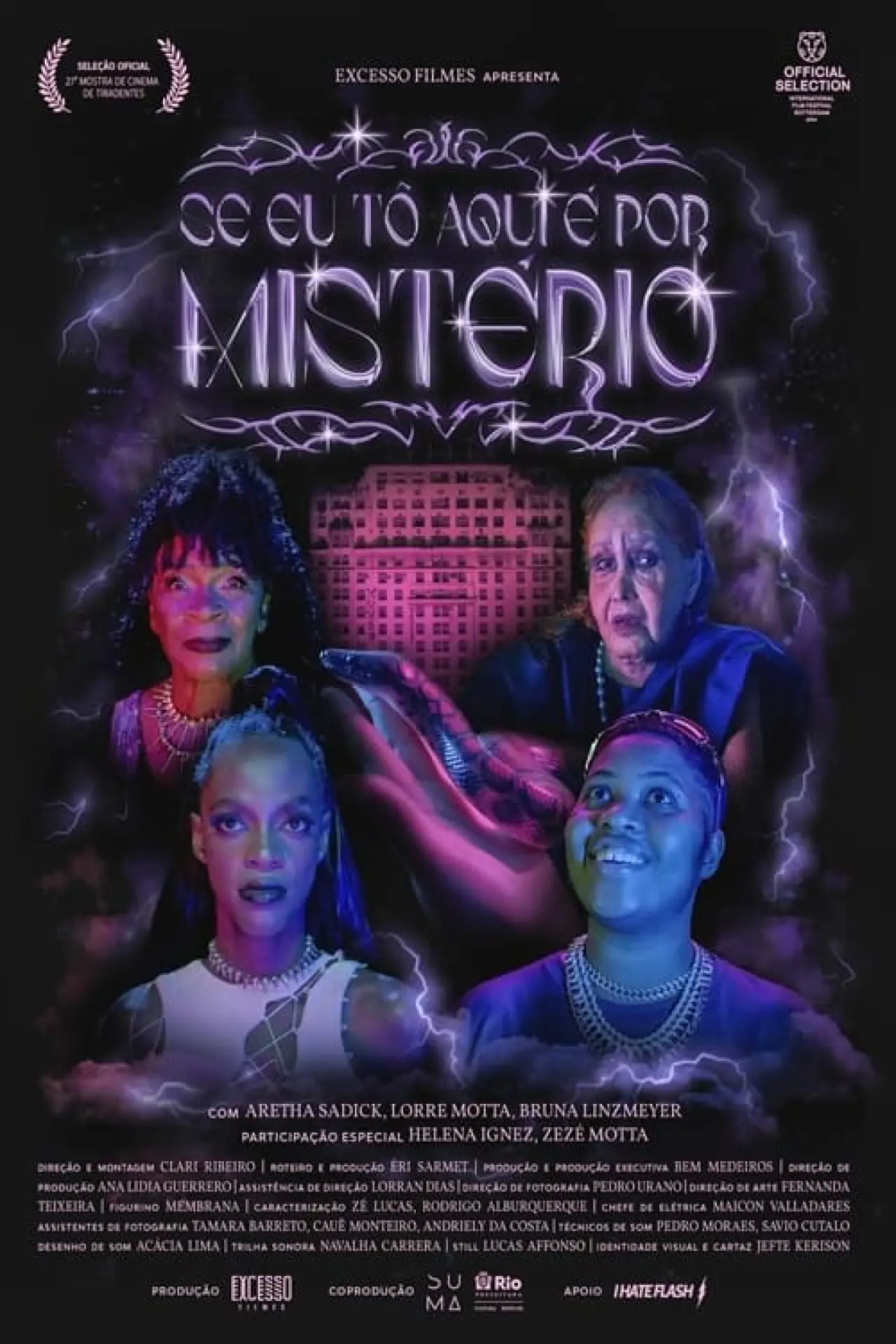 Постер до фільму "Se Eu Tô Aqui é Por Mistério"