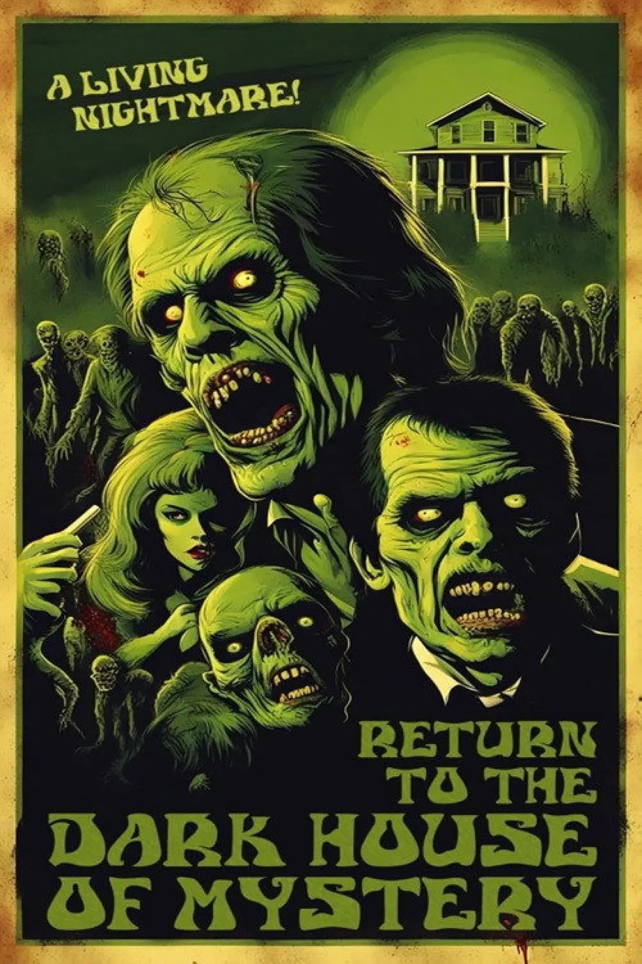 Постер до фільму "Return To The Dark House Of Mystery"