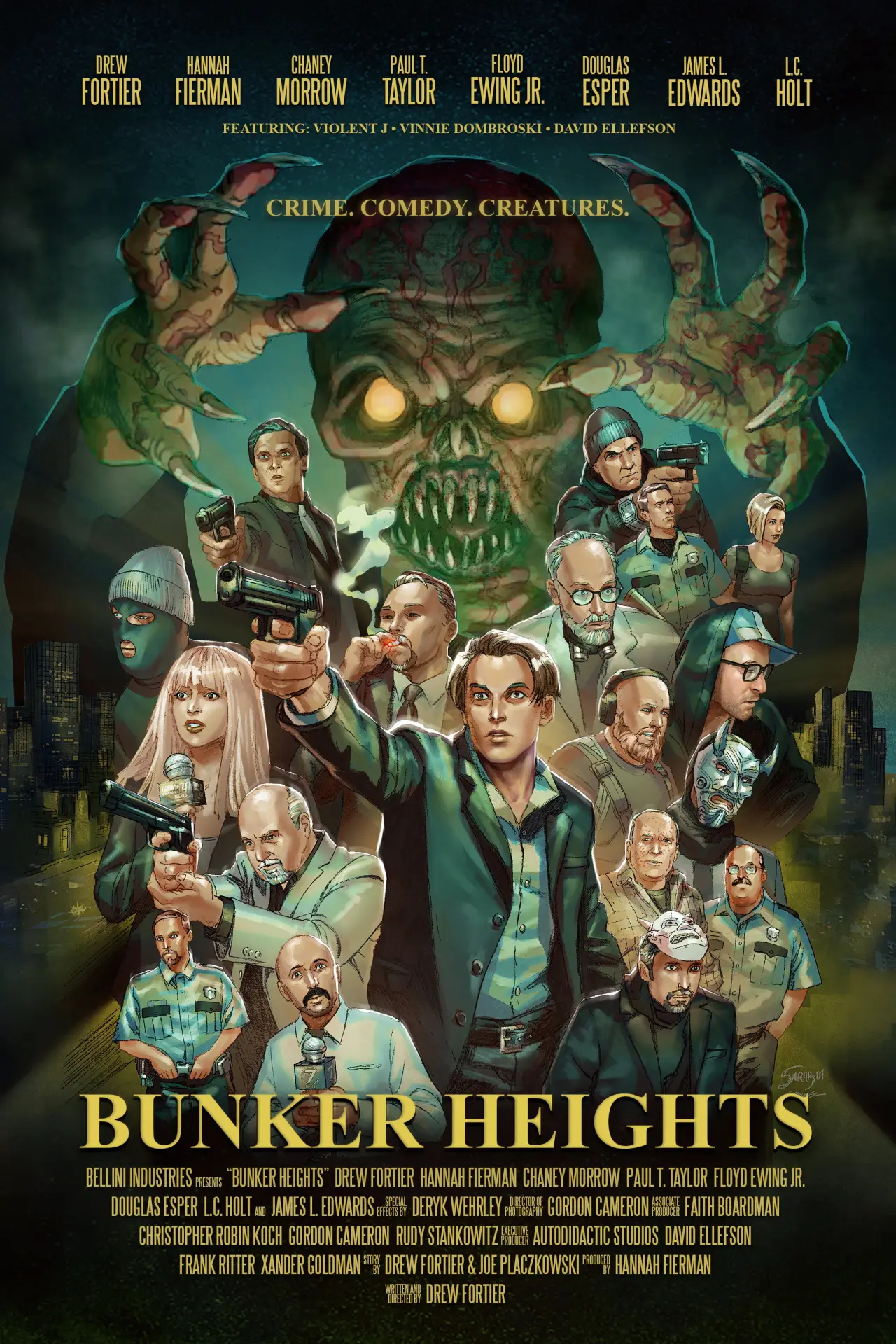 Постер до фільму "Bunker Heights"