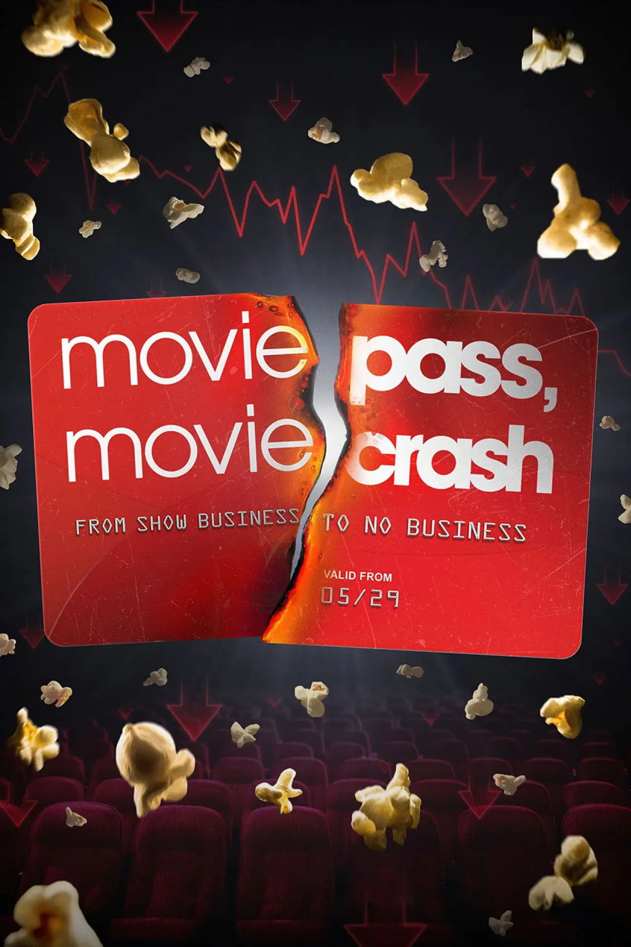 Постер до фільму "MoviePass, MovieCrash"