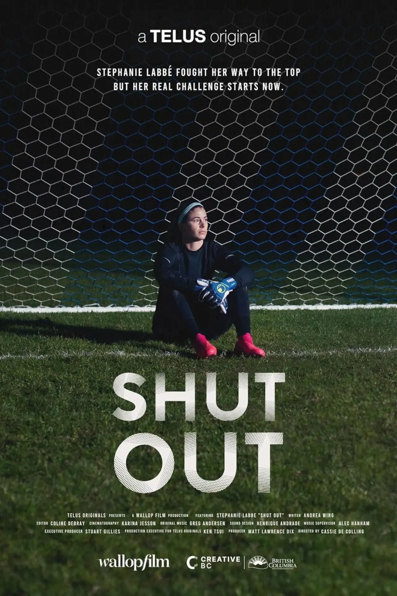 Постер до фільму "Shut Out: Stephanie Labbé"