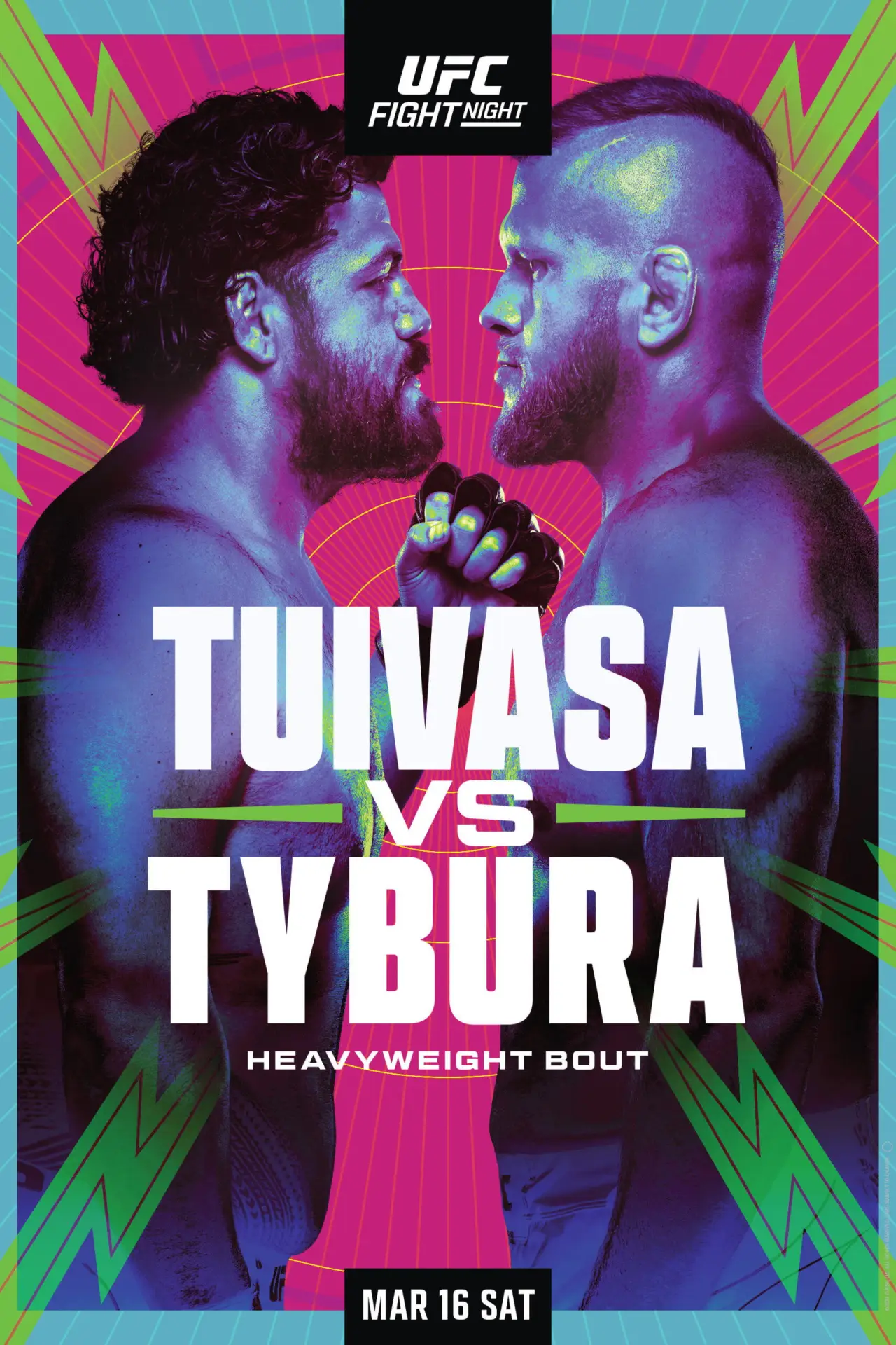 Постер до фільму "UFC Fight Night 239: Tuivasa vs. Tybura"