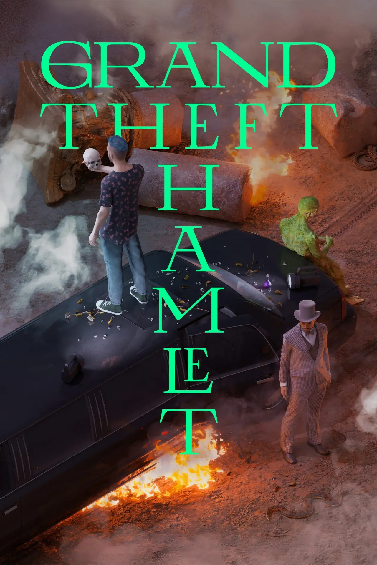 Постер до фільму "Grand Theft Hamlet"