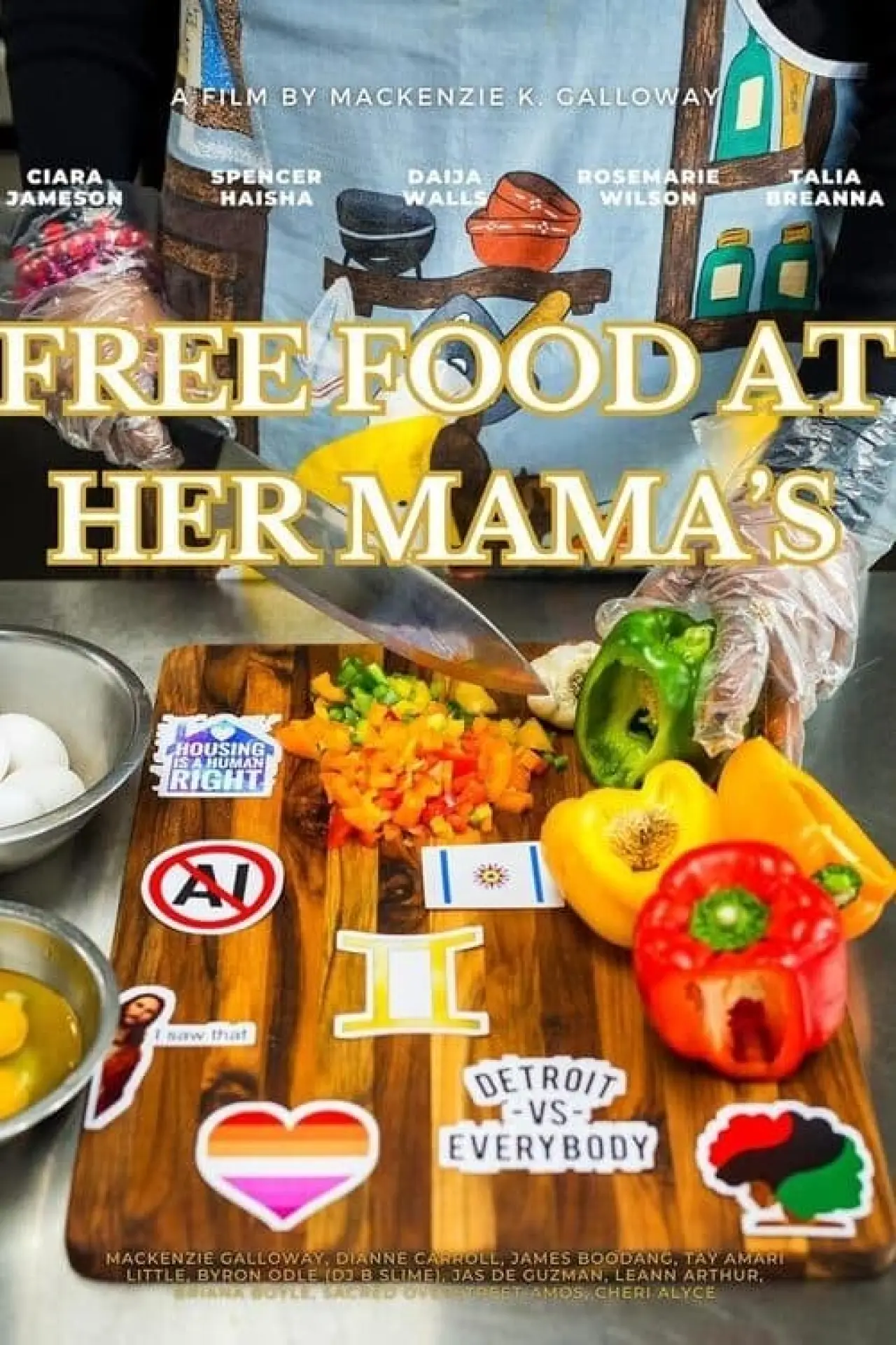 Постер до фільму "Free Food at Her Mama