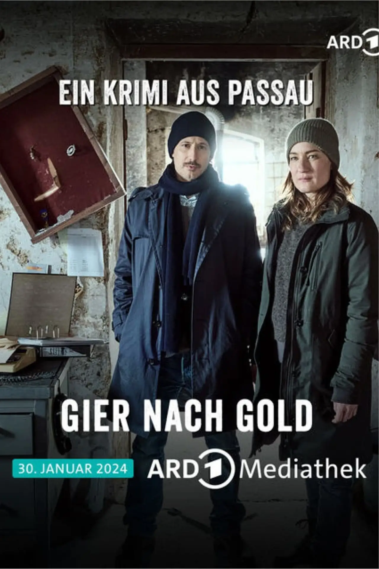 Постер до фільму "Gier nach Gold - Ein Krimi aus Passau"