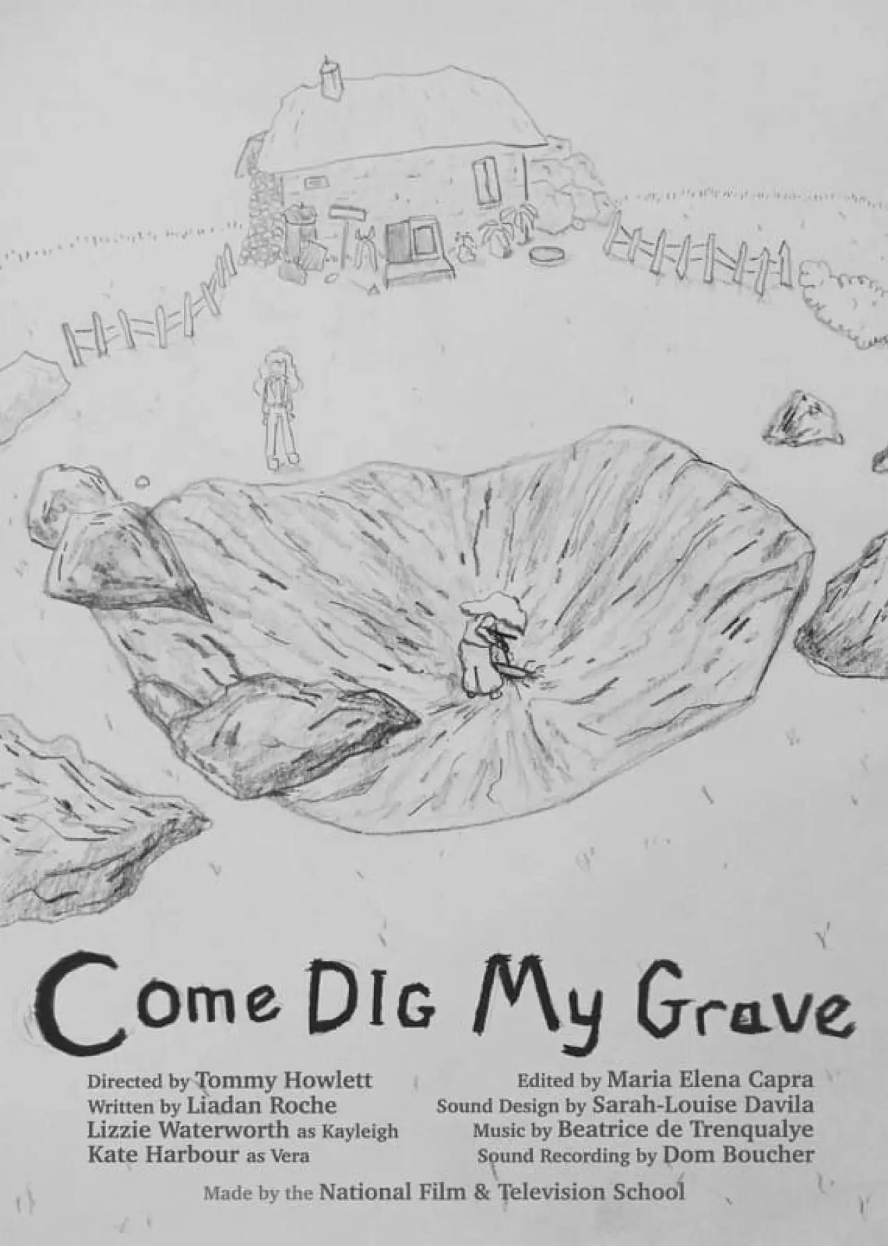 Постер до фільму "Come Dig My Grave"