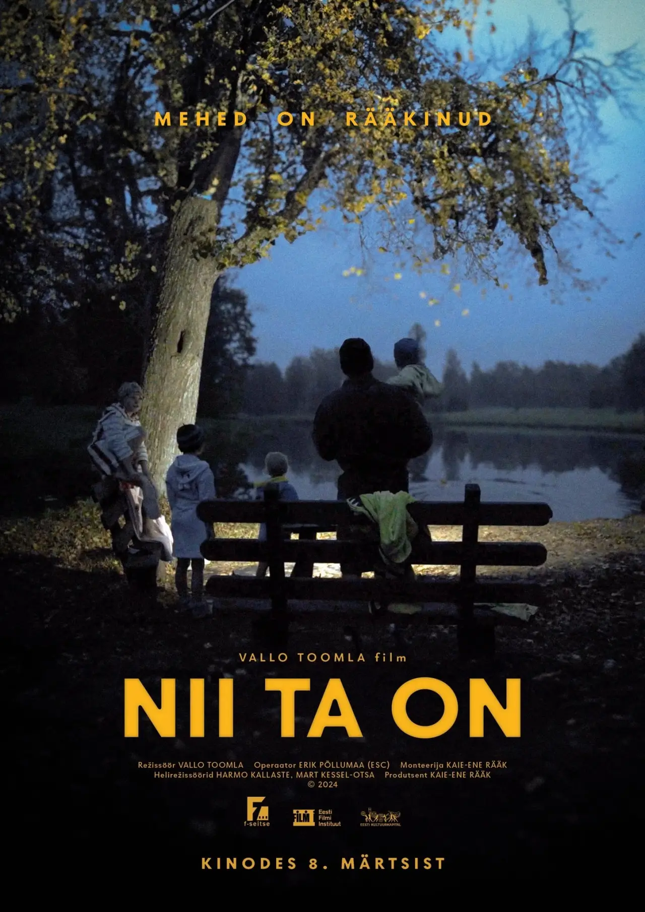 Постер до фільму "Nii ta on"