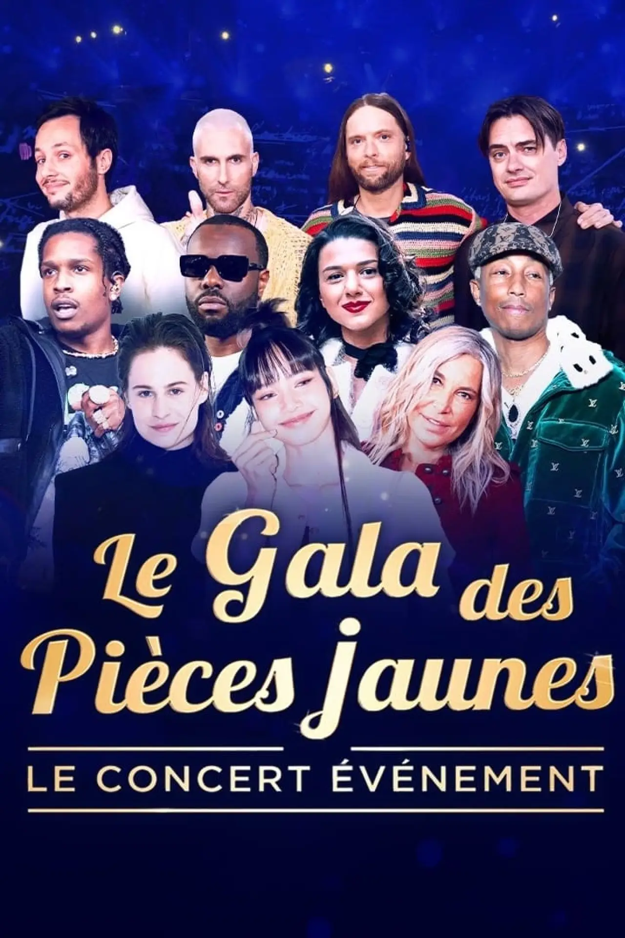 Постер до фільму "Le Gala des Pièces Jaunes 2024 : Le concert événement"