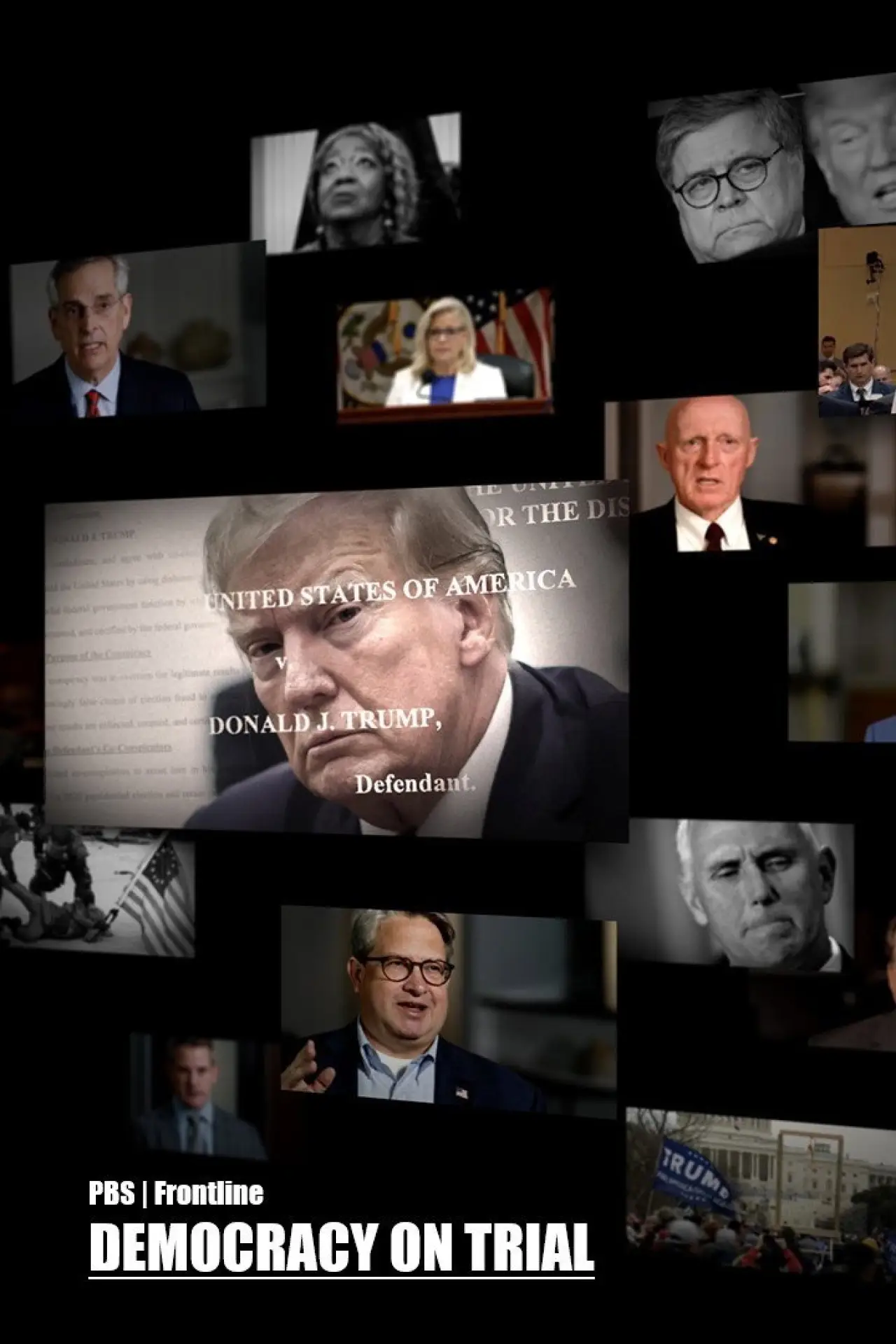 Постер до фільму "Democracy on Trial"