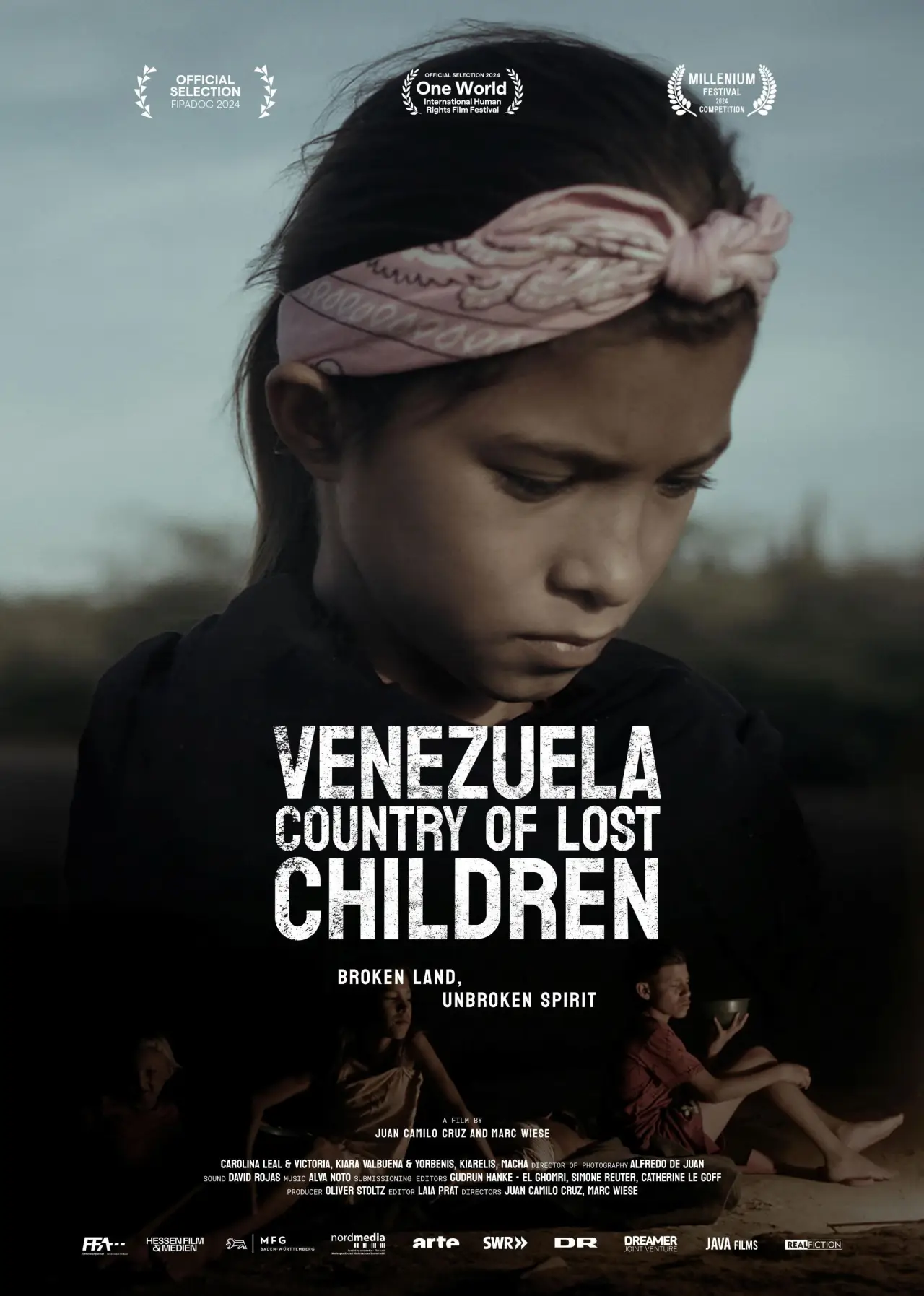 Постер до фільму "Venezuela: Country of Lost Children"