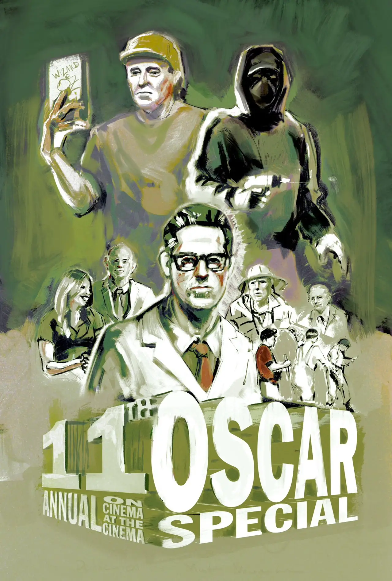 Постер до фільму "The 11th Annual On Cinema Oscar Special LIVE from AmatoCon"