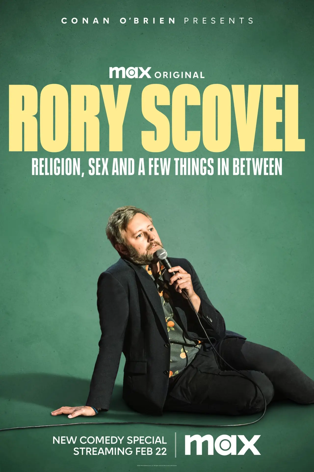 Постер до фільму "Rory Scovel: Religion, Sex and a Few Things In Between"