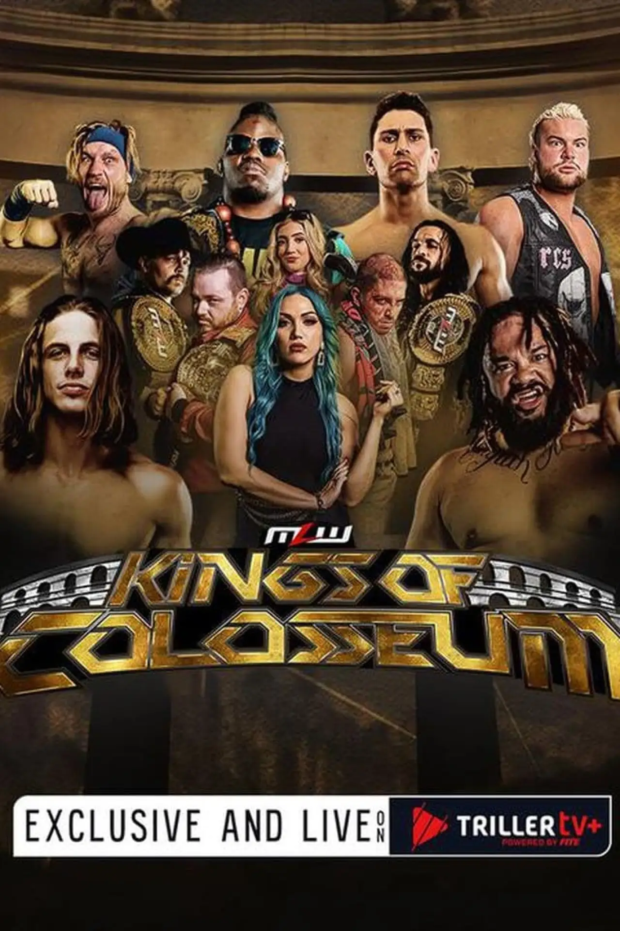 Постер до фільму "MLW Kings of Colosseum 2024"