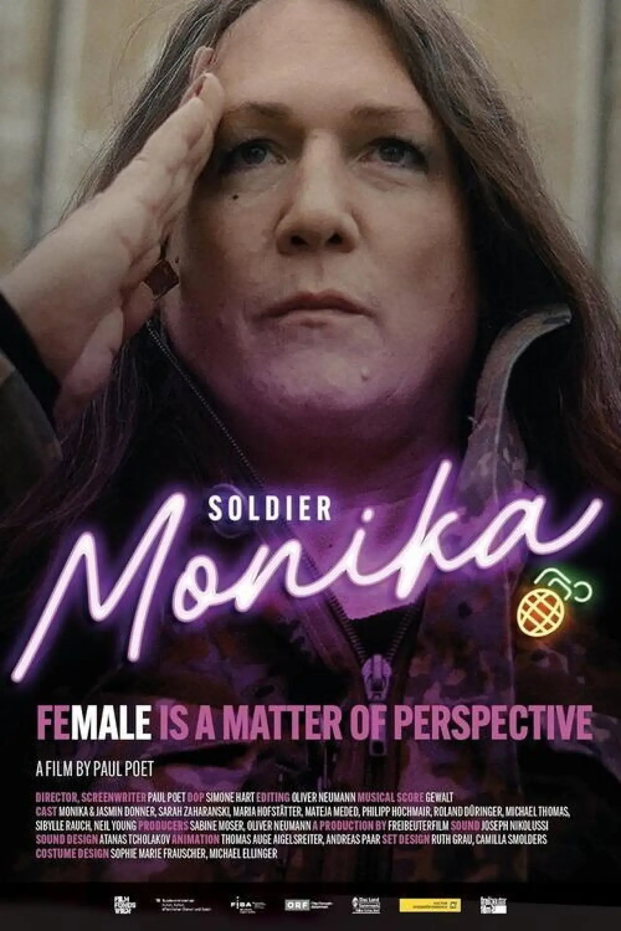 Постер до фільму "Der Soldat Monika"